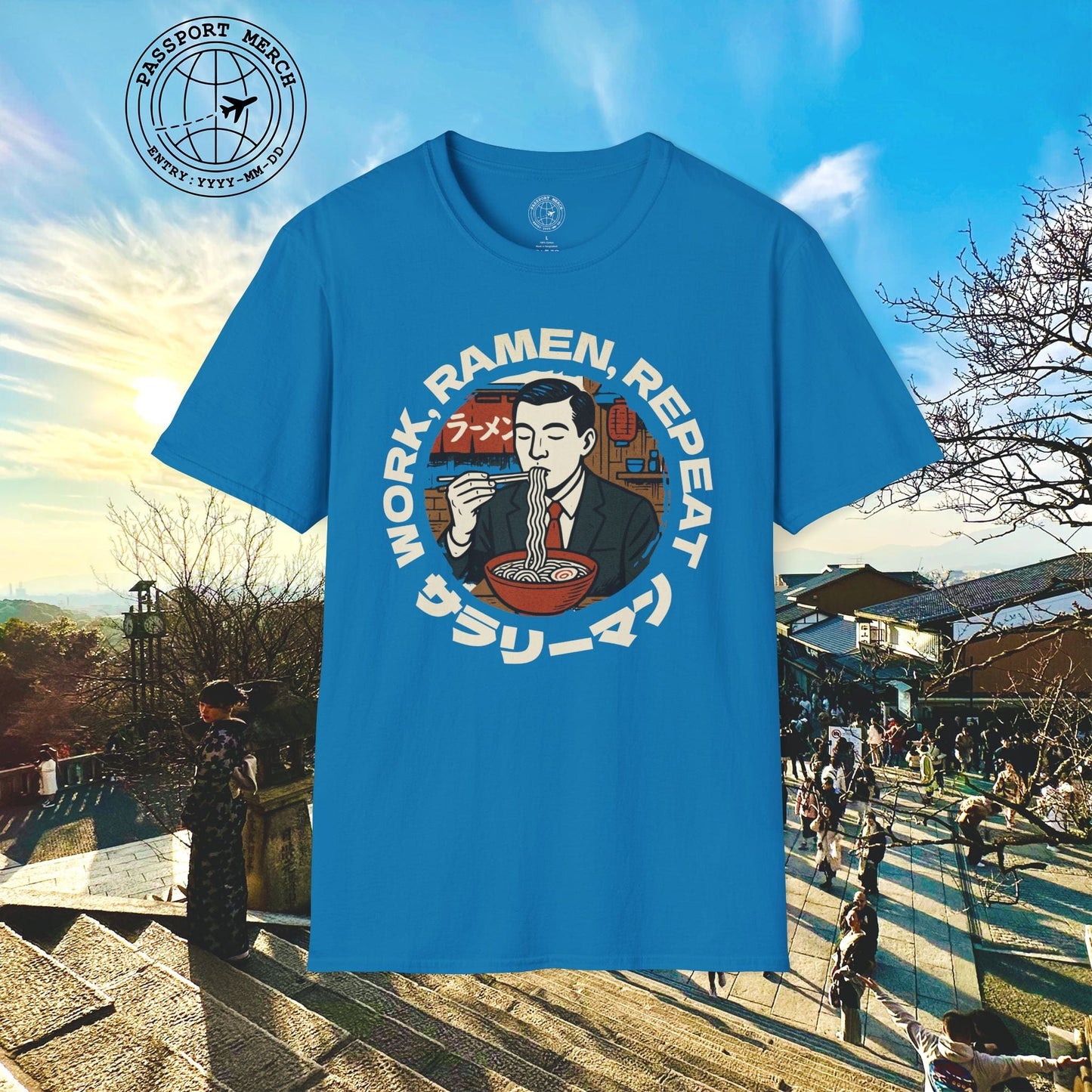 Salaryman - Work, Ramen, Repeat, Japan T-Shirt