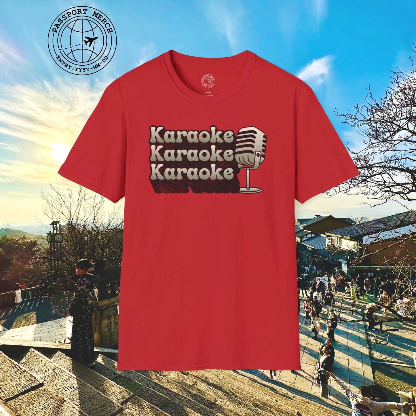 Retro Karaoke Karaoke Karaoke, Japan T-Shirt