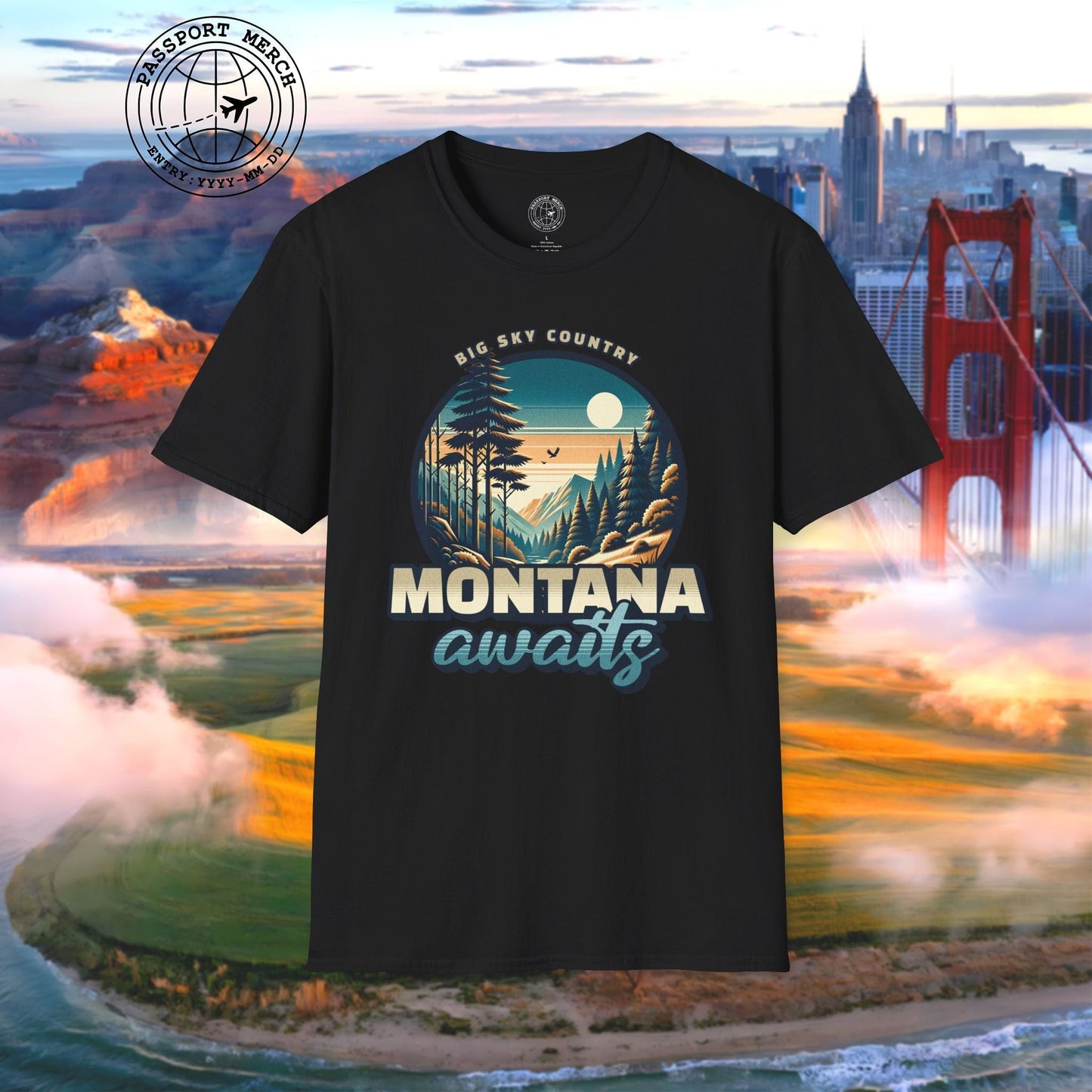 Big Sky Country Montana T-Shirt