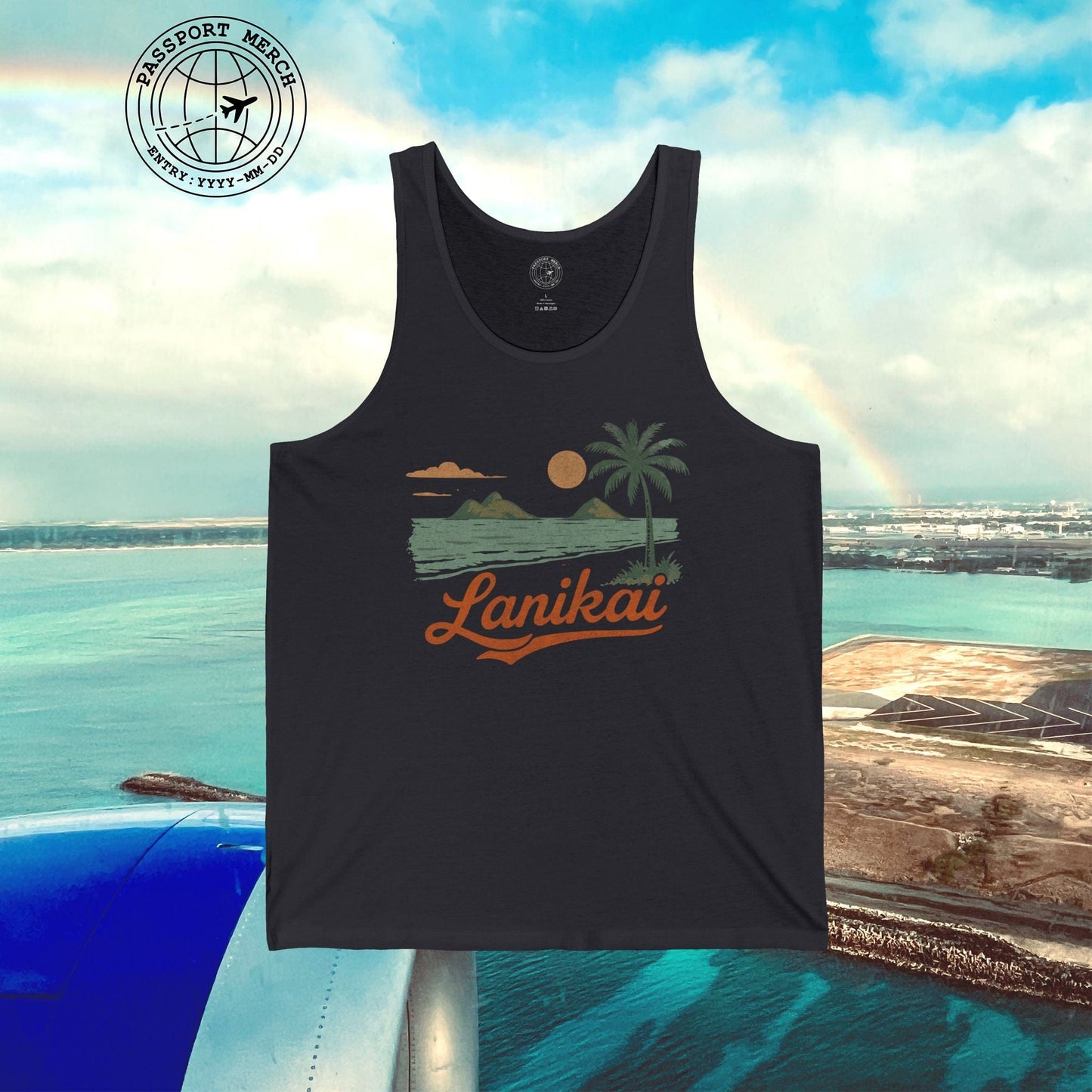 Vintage Lanikai, Oahu, Hawaii Tank Top