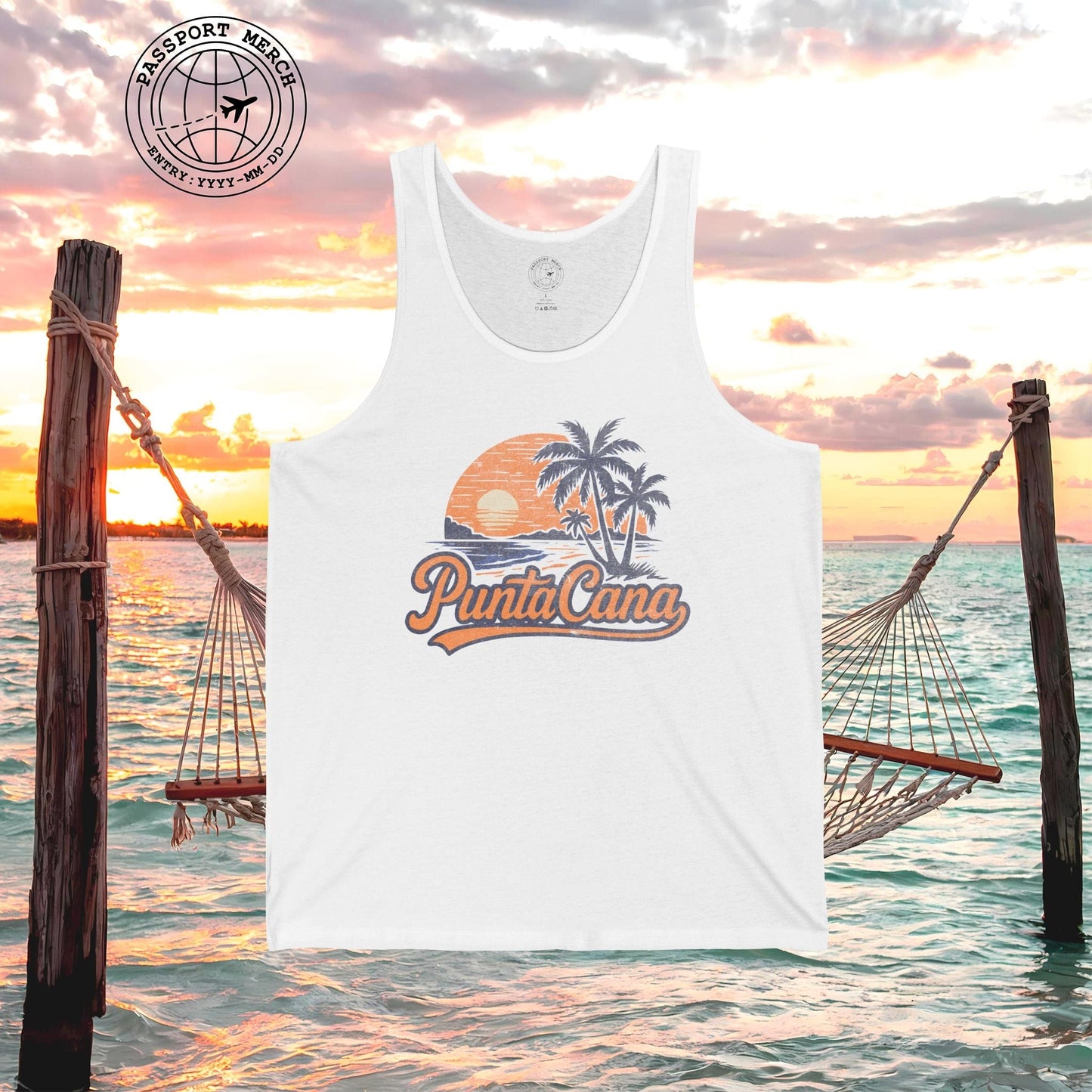 Punta Cana, Dominican Republic - 80's Vintage Tank Top