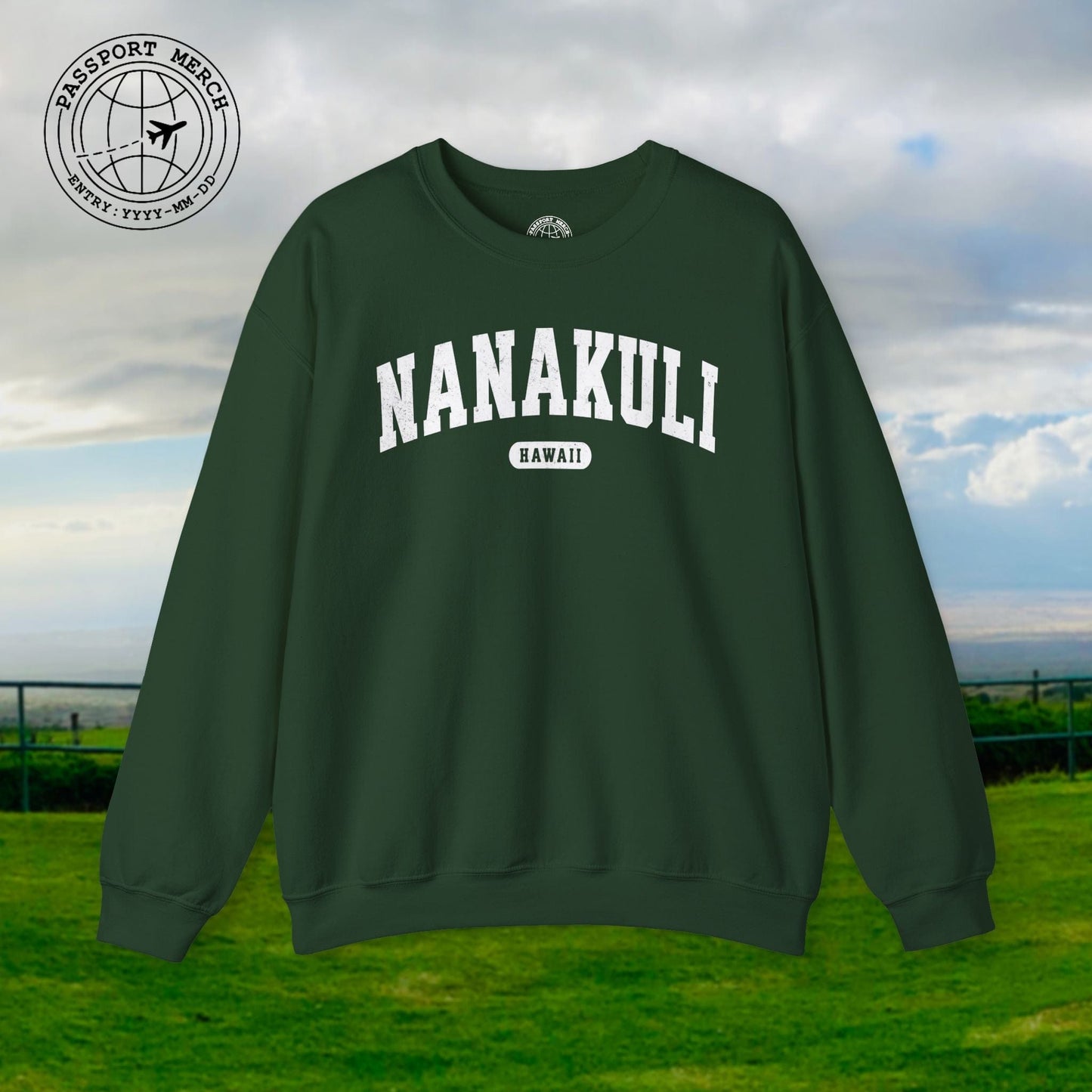 Classic Athletic, Nanakuli, Hawaii (Fan Service) Crewneck