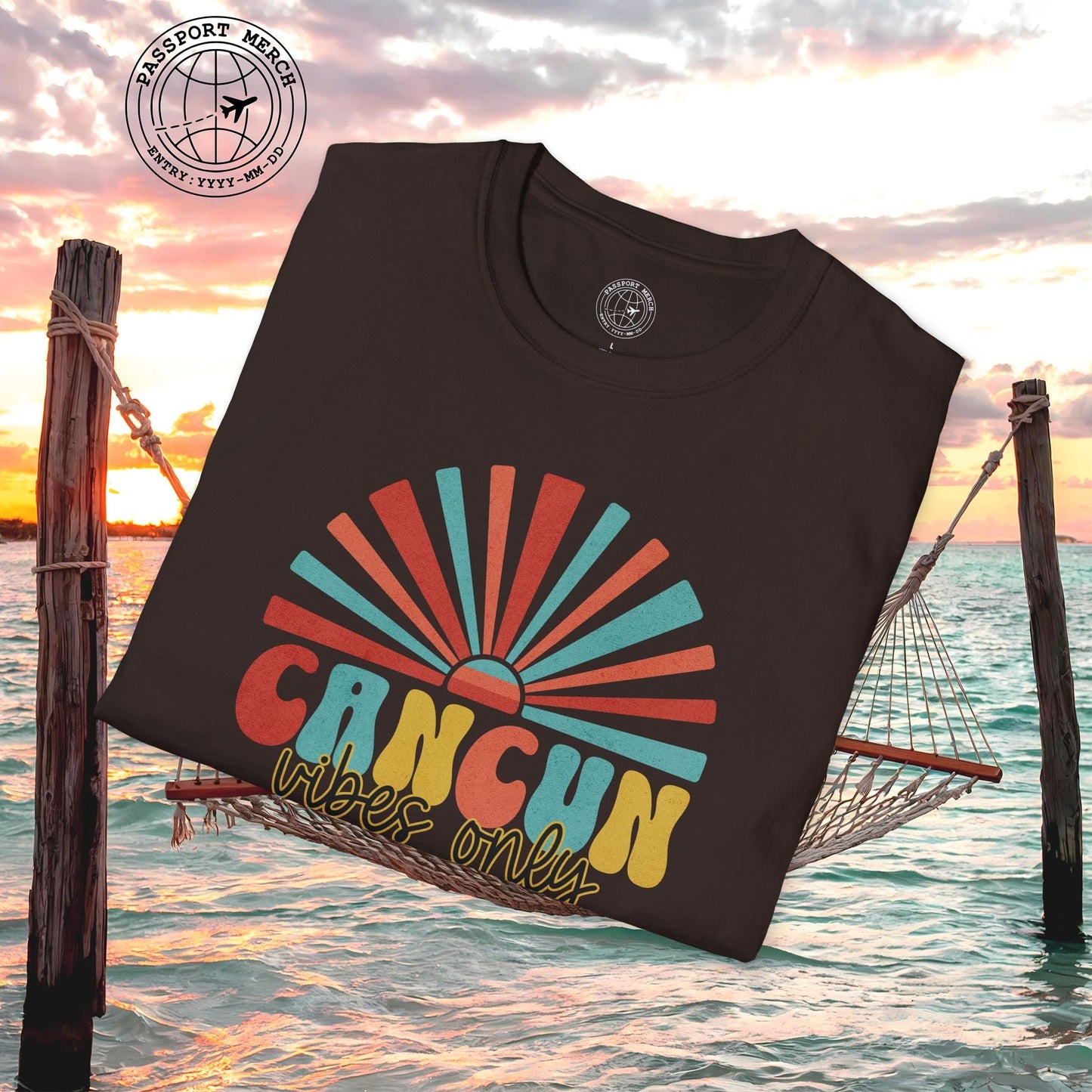 Cancun Vibes Only Mexico T-Shirt