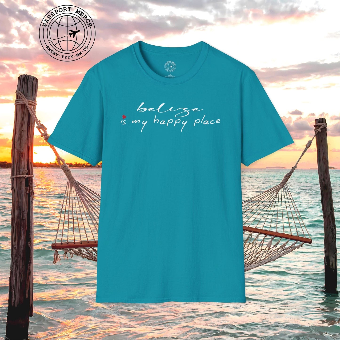 Belize is my happy place T-Shirt