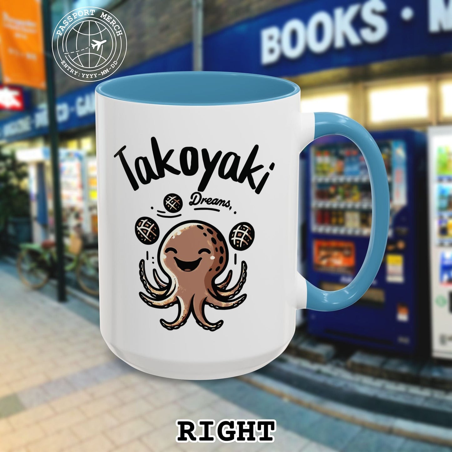 Takoyaki Dreams, Japan 15oz Mug