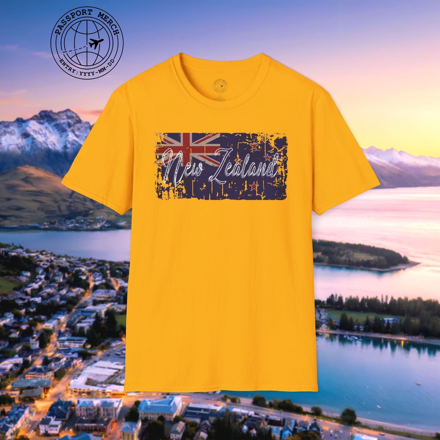 Vintage New Zealand Flag T-Shirt