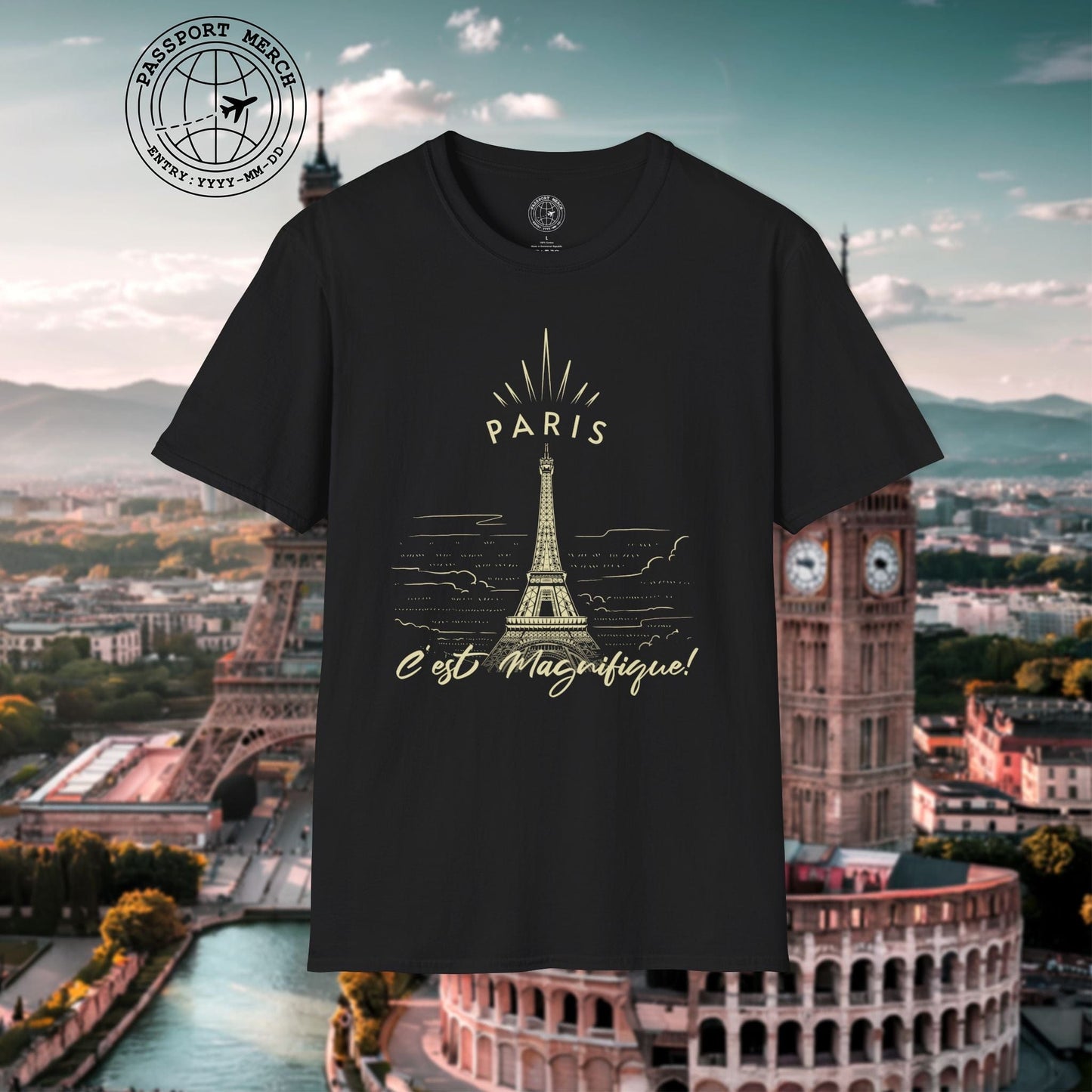 Paris C'est Magnifique France T-Shirt