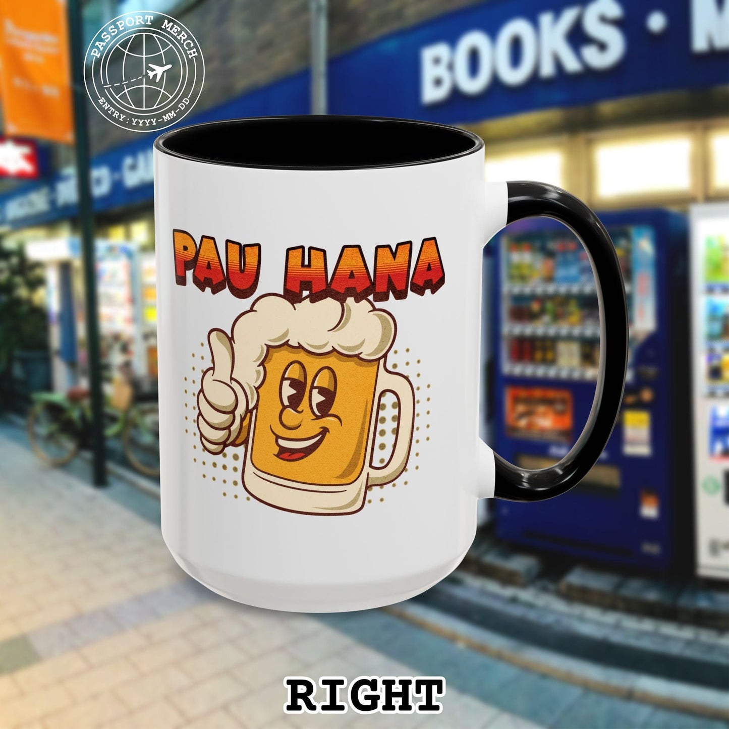 Pau Hana Beer, Hawaii 15oz Mug