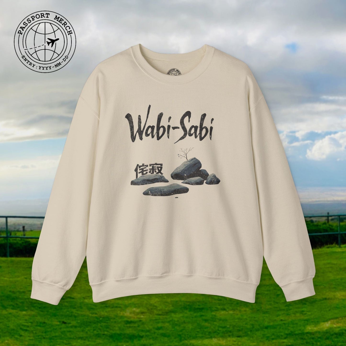 Wabi-Sabi, Japan Crewneck