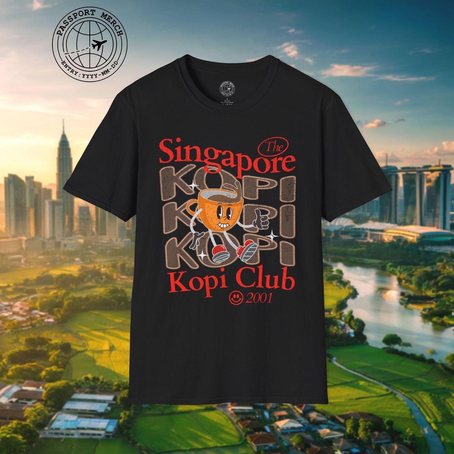 Singapore Kopi Club T-Shirt