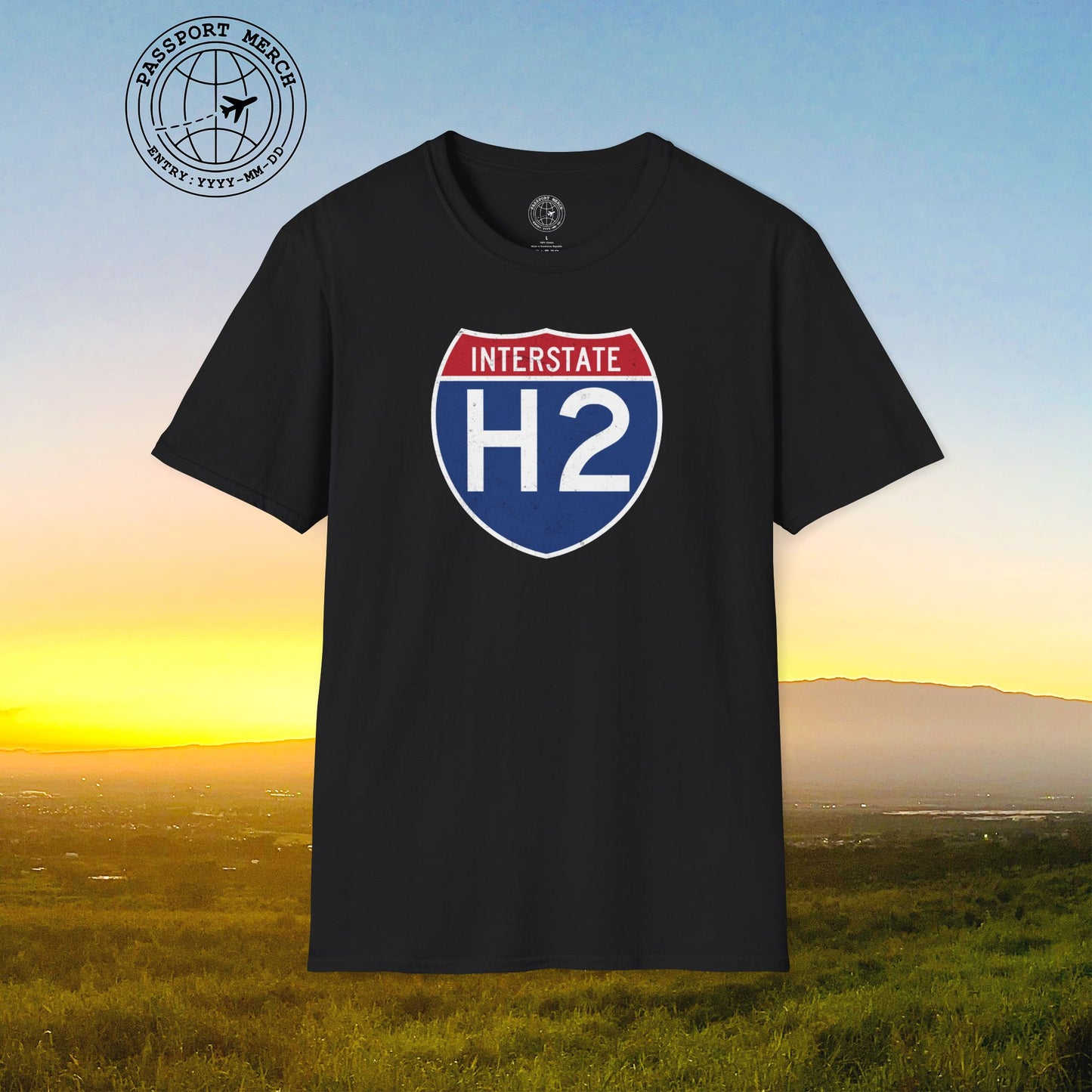 Signs of Wanderlust, Interstate H2, Hawaii T-Shirt
