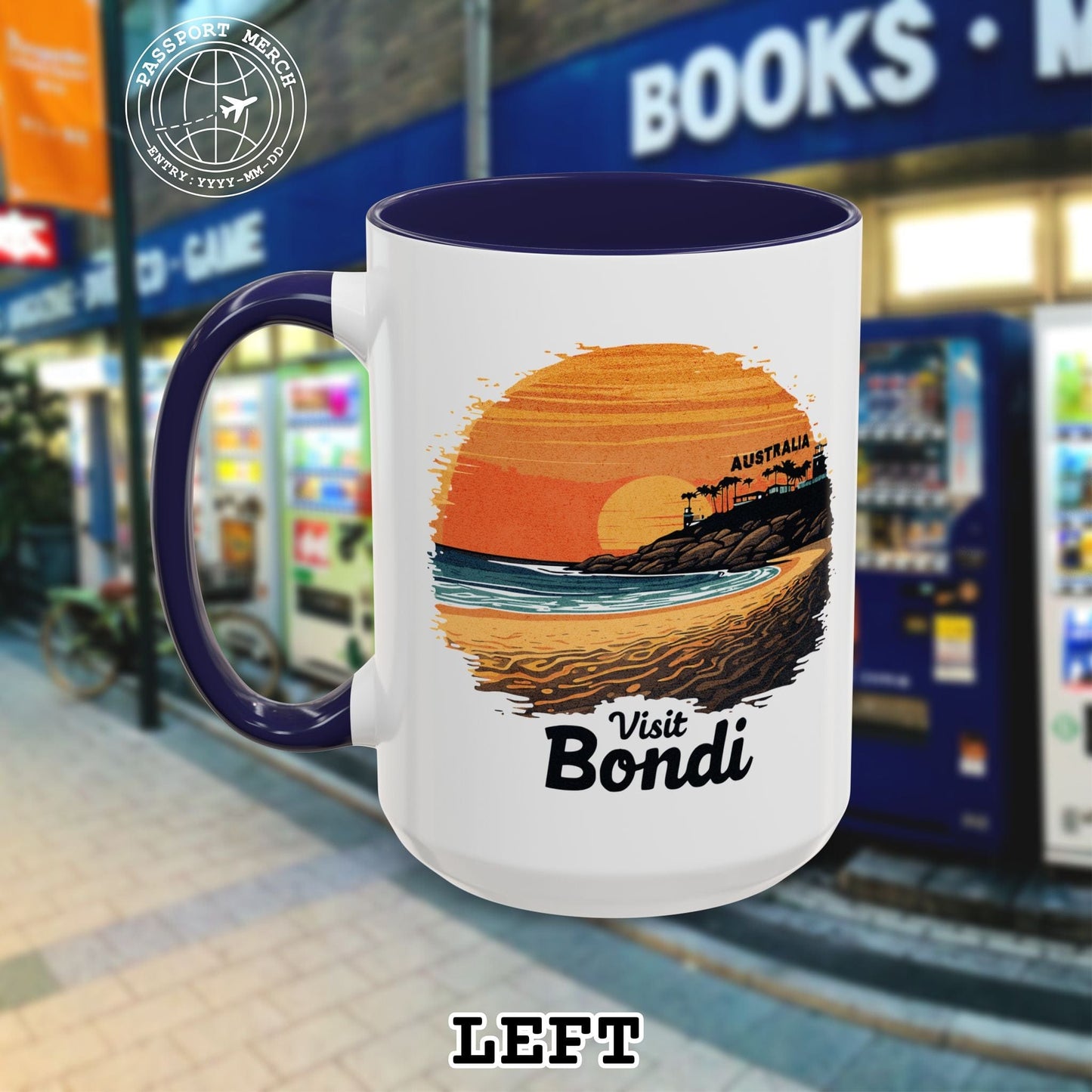 Visit Bondi Beach, Australia 15oz Mug