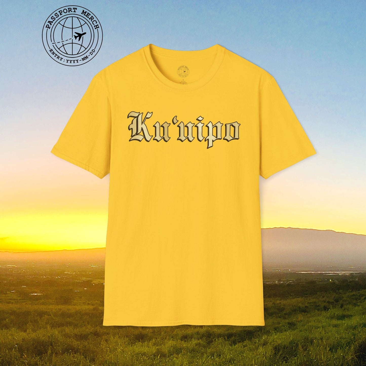 24-Karat Gold Ku'uipo (Hawaiian Jewelry Style) T-Shirt