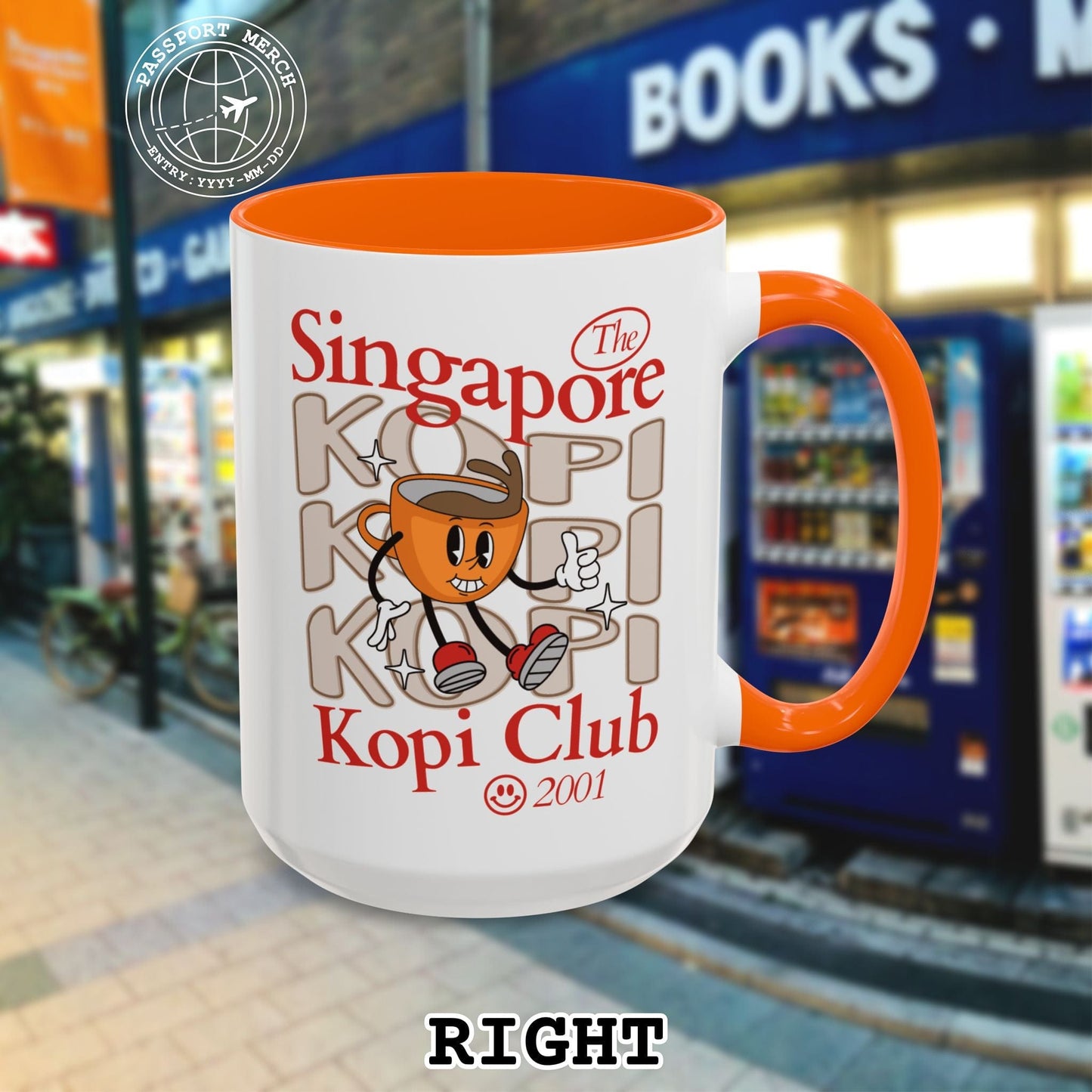 Singapore Kopi Club 15oz Mug
