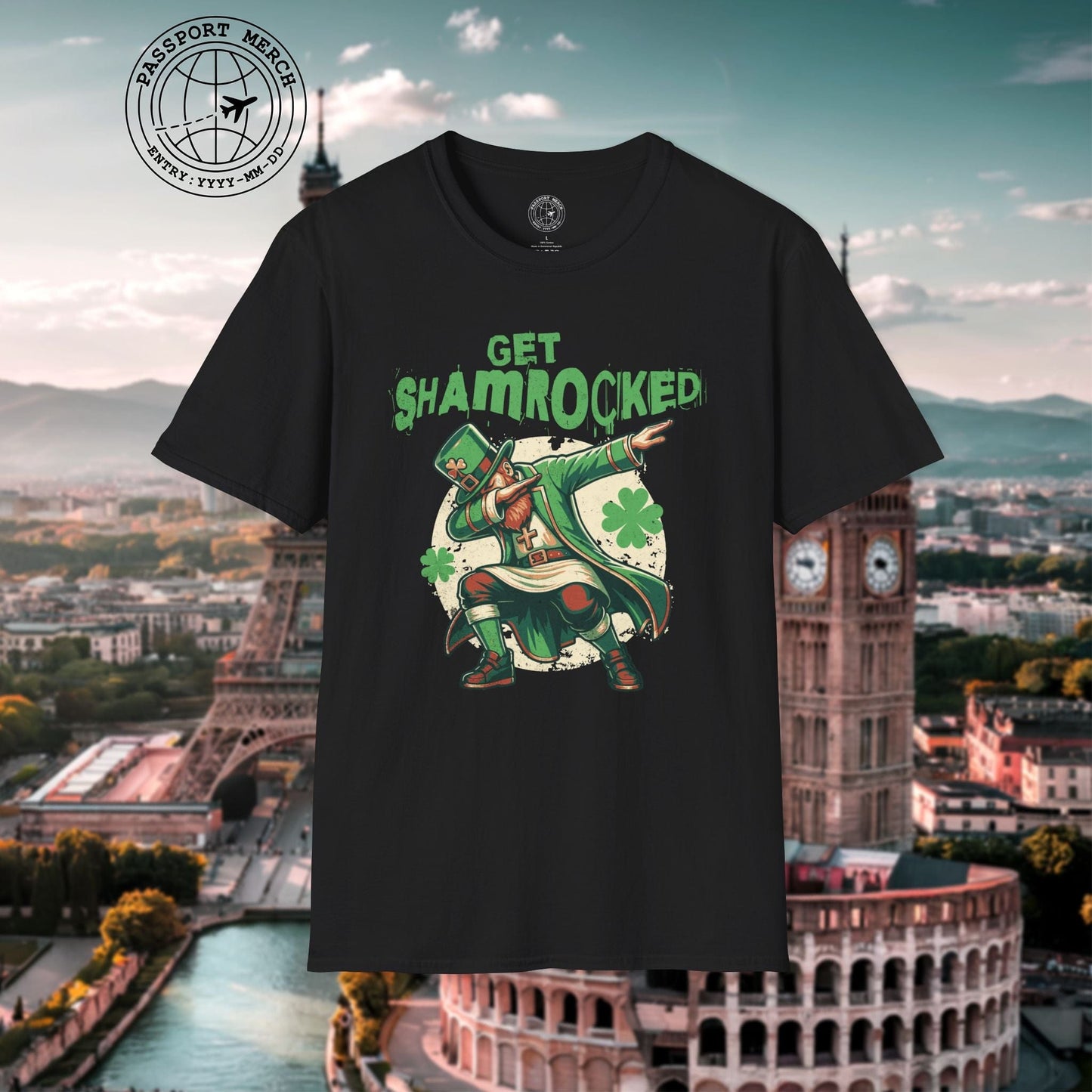 Get Shamrocked, Ireland T-Shirt
