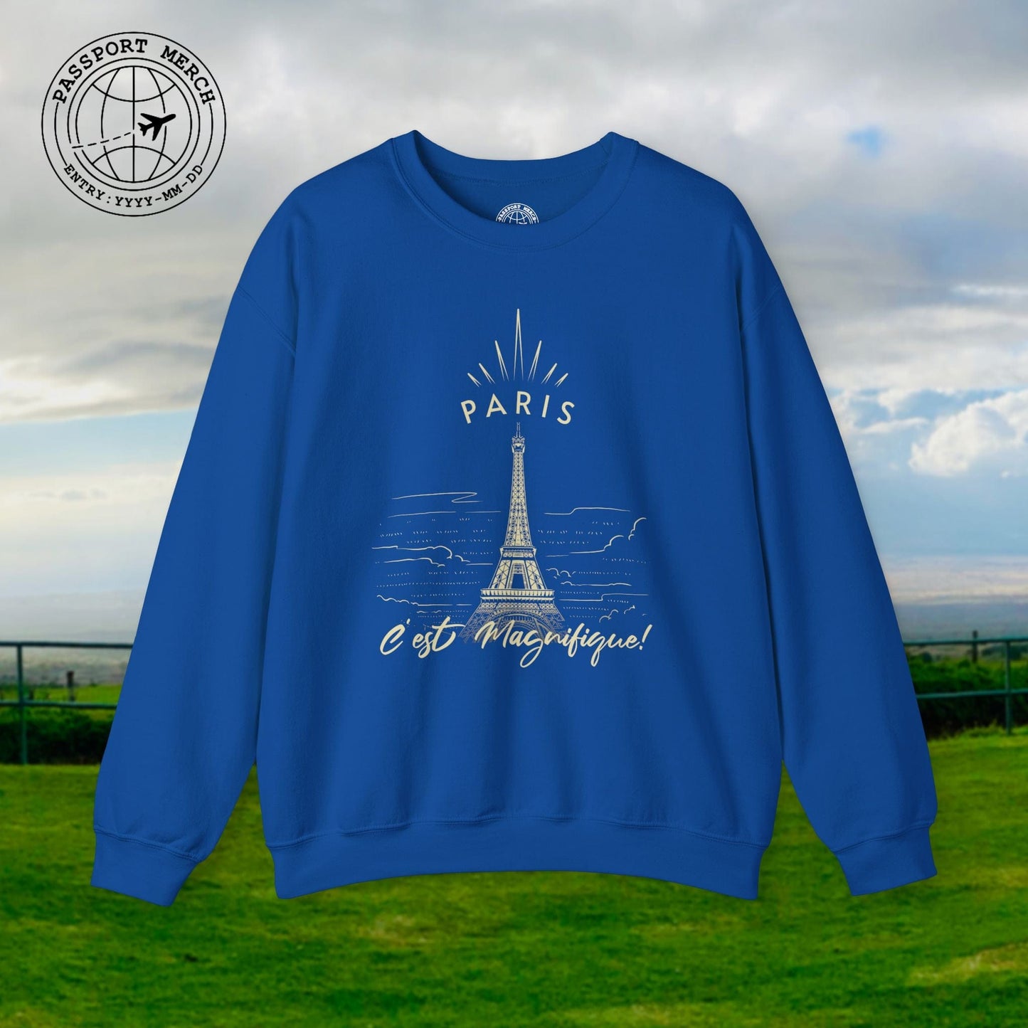 Paris C'est Magnifique France Crewneck
