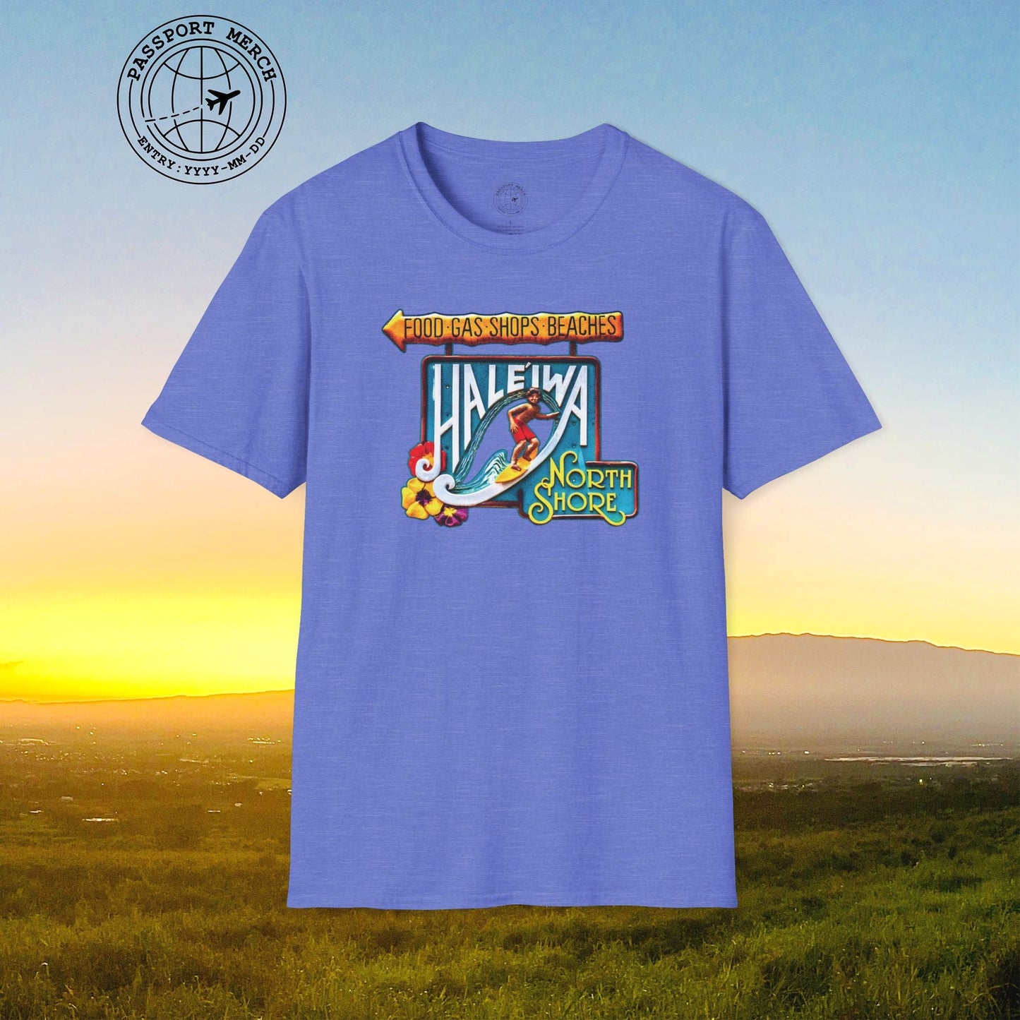 Signs of Wanderlust, Hale'iwa (North) Oahu, Hawaii T-Shirt