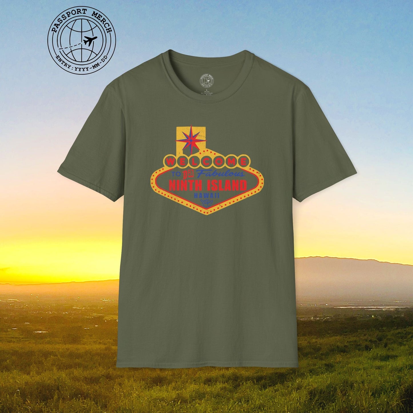 Da Fabulous Ninth Island, Hawaii (and Nevada) T-Shirt
