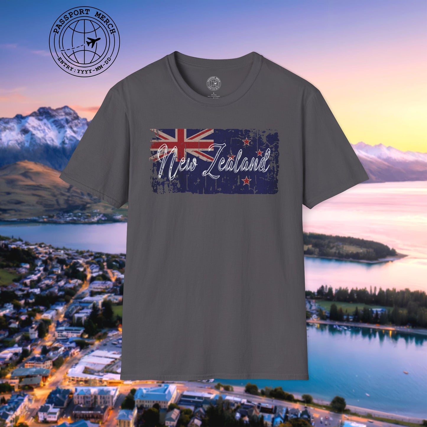 Vintage New Zealand Flag T-Shirt