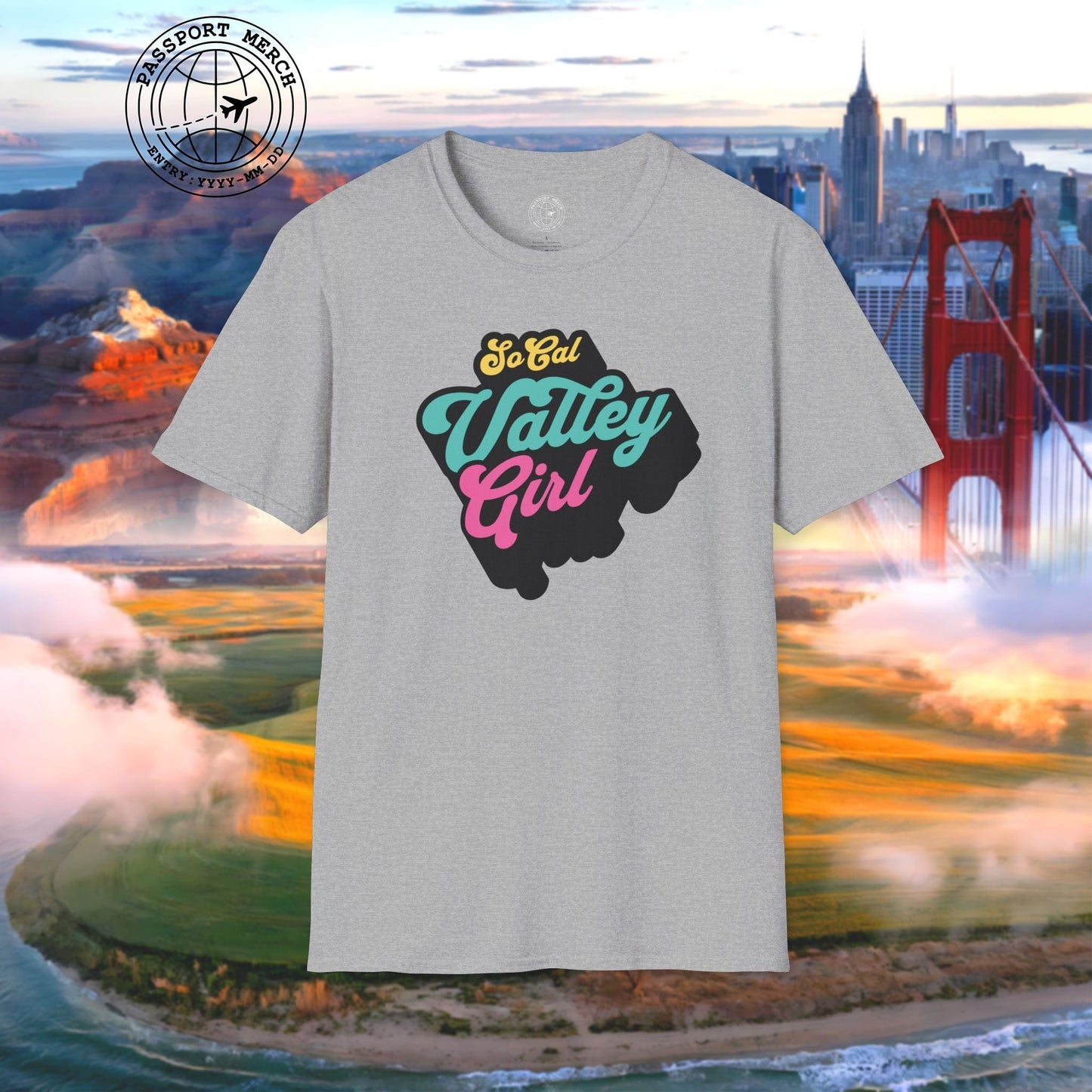 SoCal Valley Girl, California T-Shirt