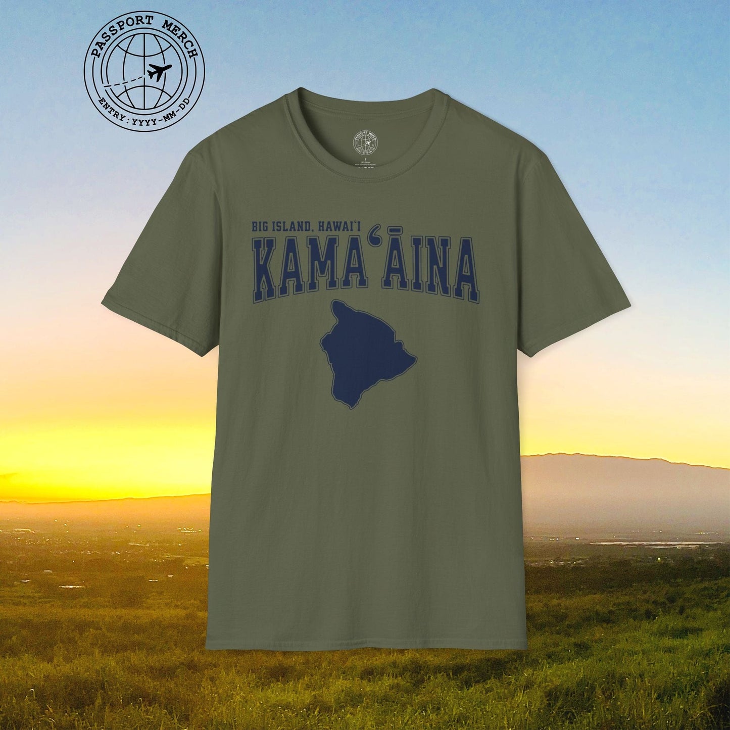 Classic University (Kamaaina Edition), Big Island, Hawaii T-Shirt