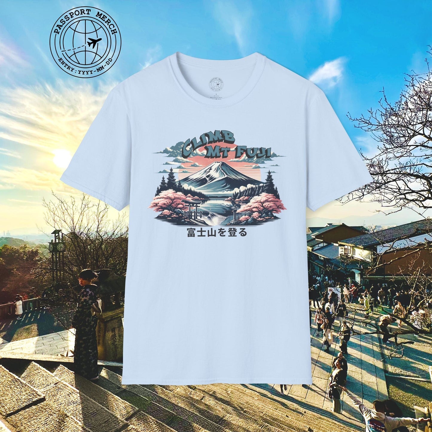 Climb Mount Fuji Japan T-Shirt