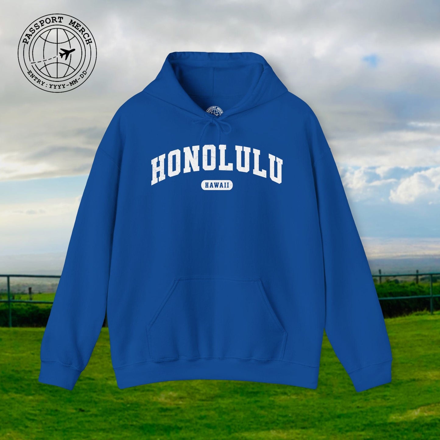 Classic Athletic, Honolulu, Hawaii (Fan Service) Hoodie
