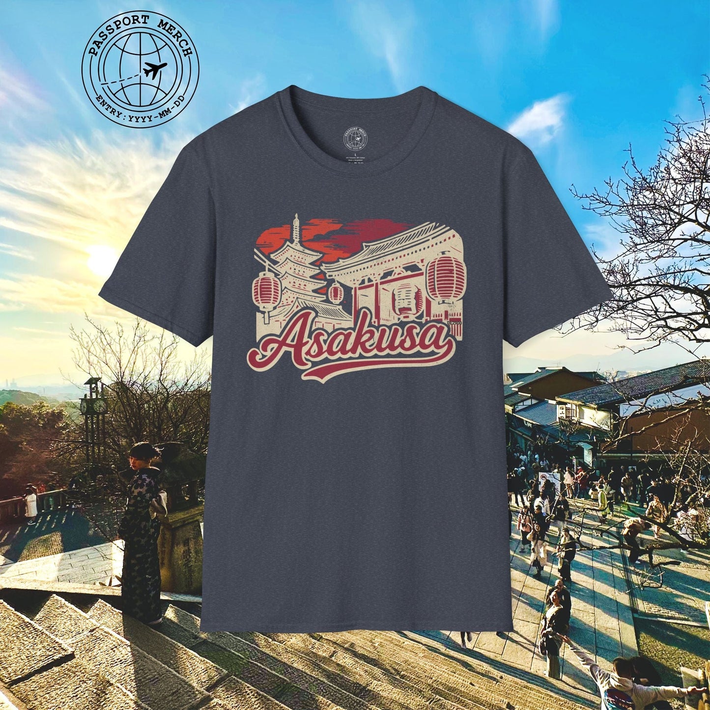 Asakusa, Japan - 80's Vintage T-Shirt