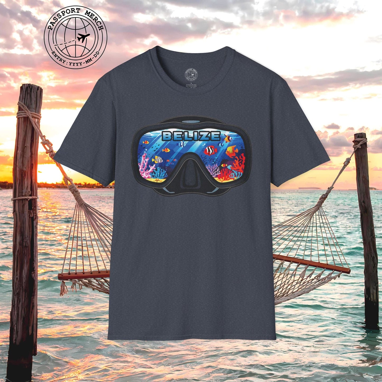 Underwater Reflections of Belize T-Shirt