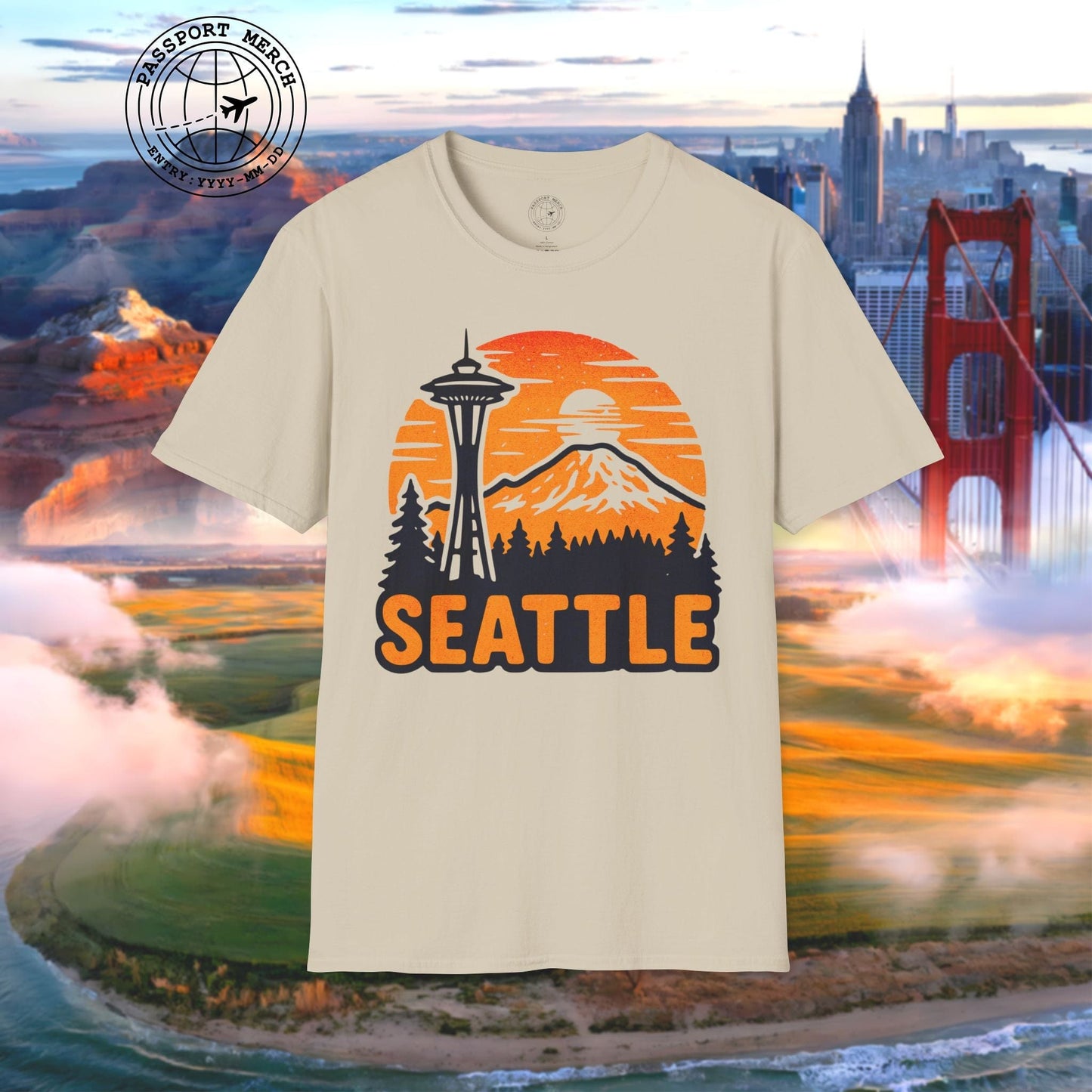 Seattle, Washington - 80's Vintage T-Shirt