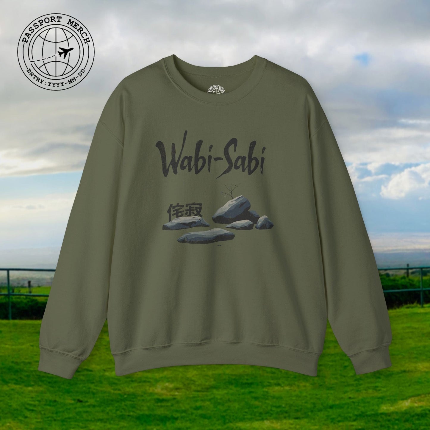 Wabi-Sabi, Japan Crewneck