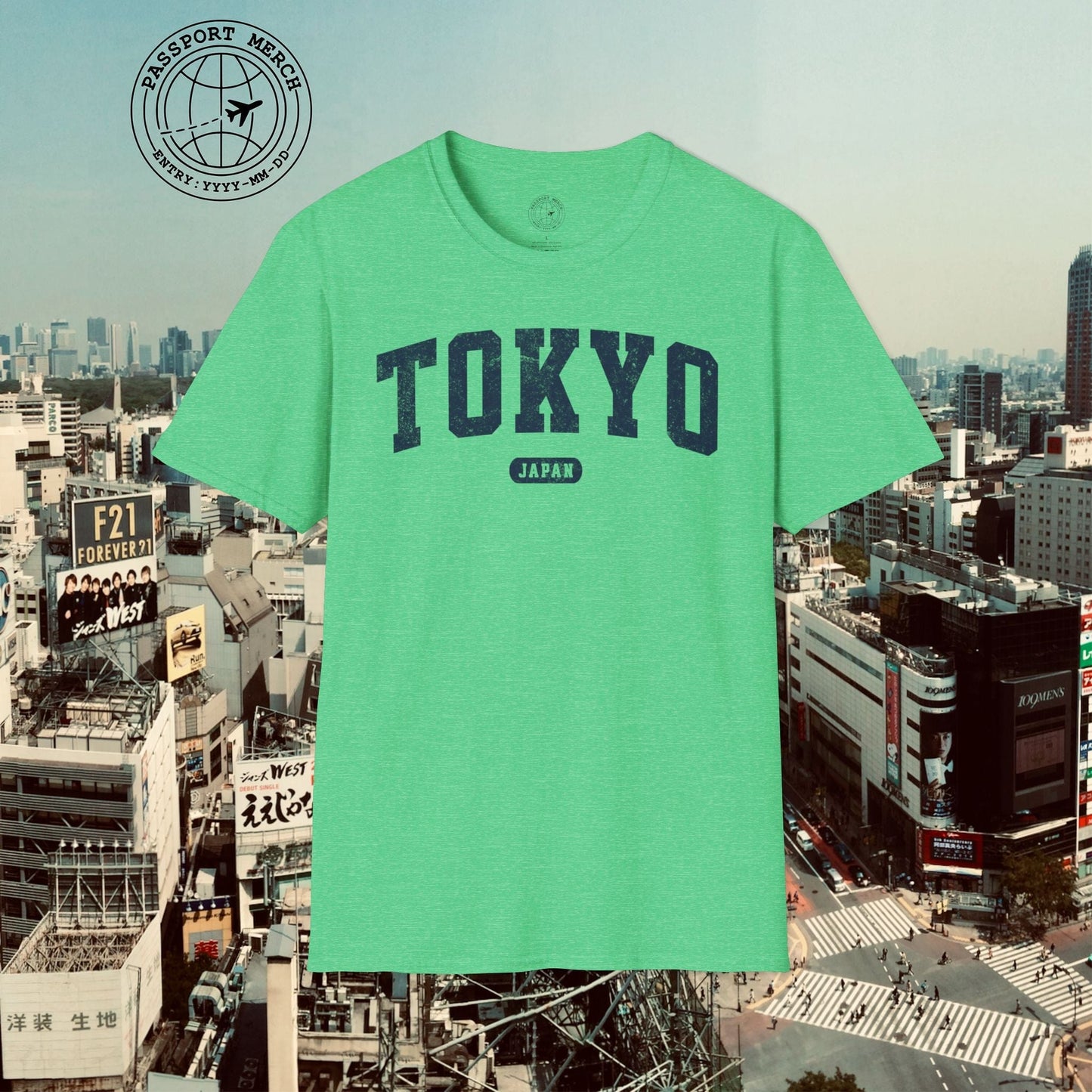 Classic Athletic (Bucket List Edition), Tokyo, Japan T-Shirt