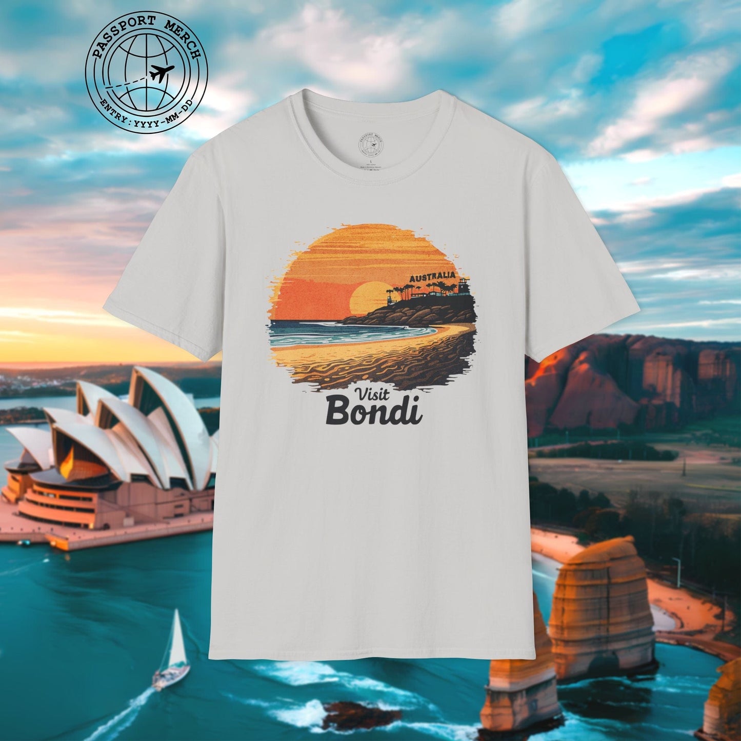 Visit Bondi Beach, Australia T-Shirt