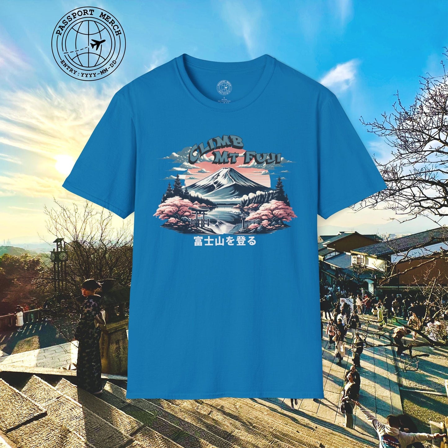 Climb Mount Fuji Japan T-Shirt