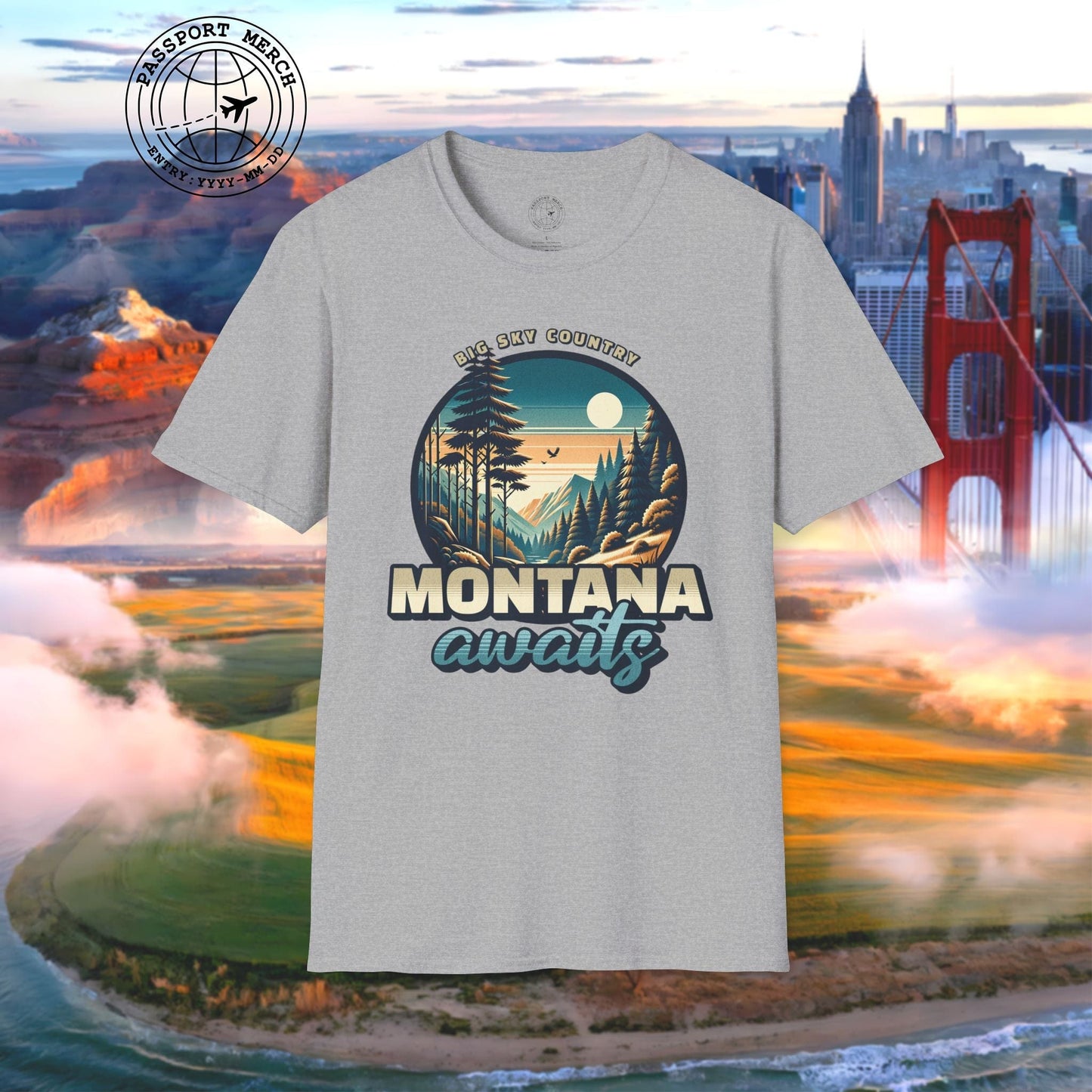 Big Sky Country Montana T-Shirt