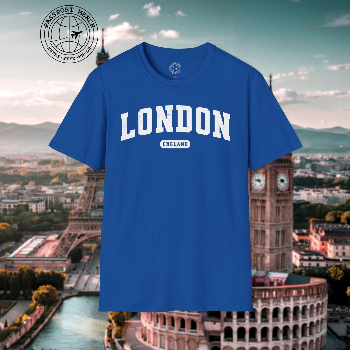Classic Athletic (Bucket List Edition), London, England T-Shirt