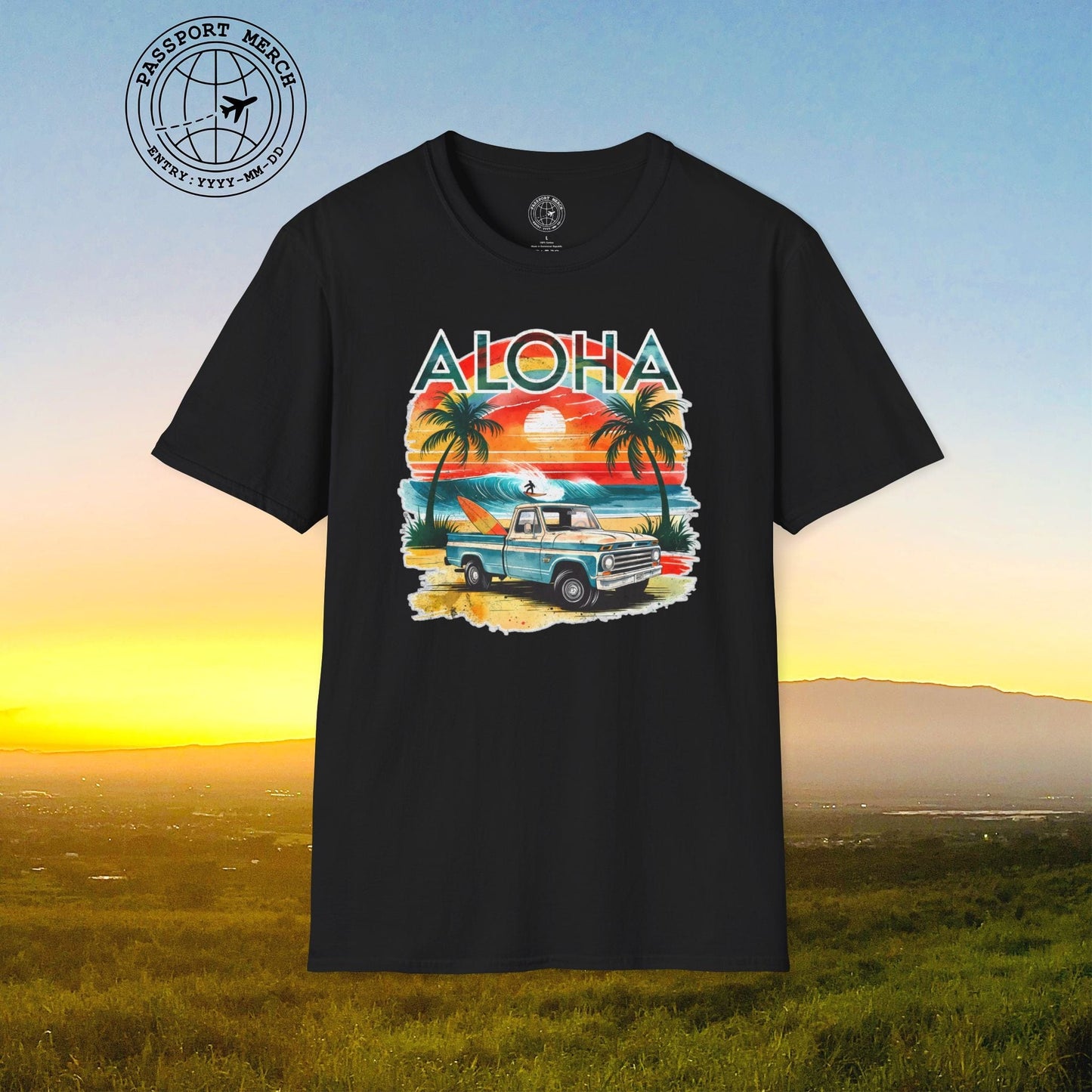 Retro Truck Hawaii Aloha T-Shirt