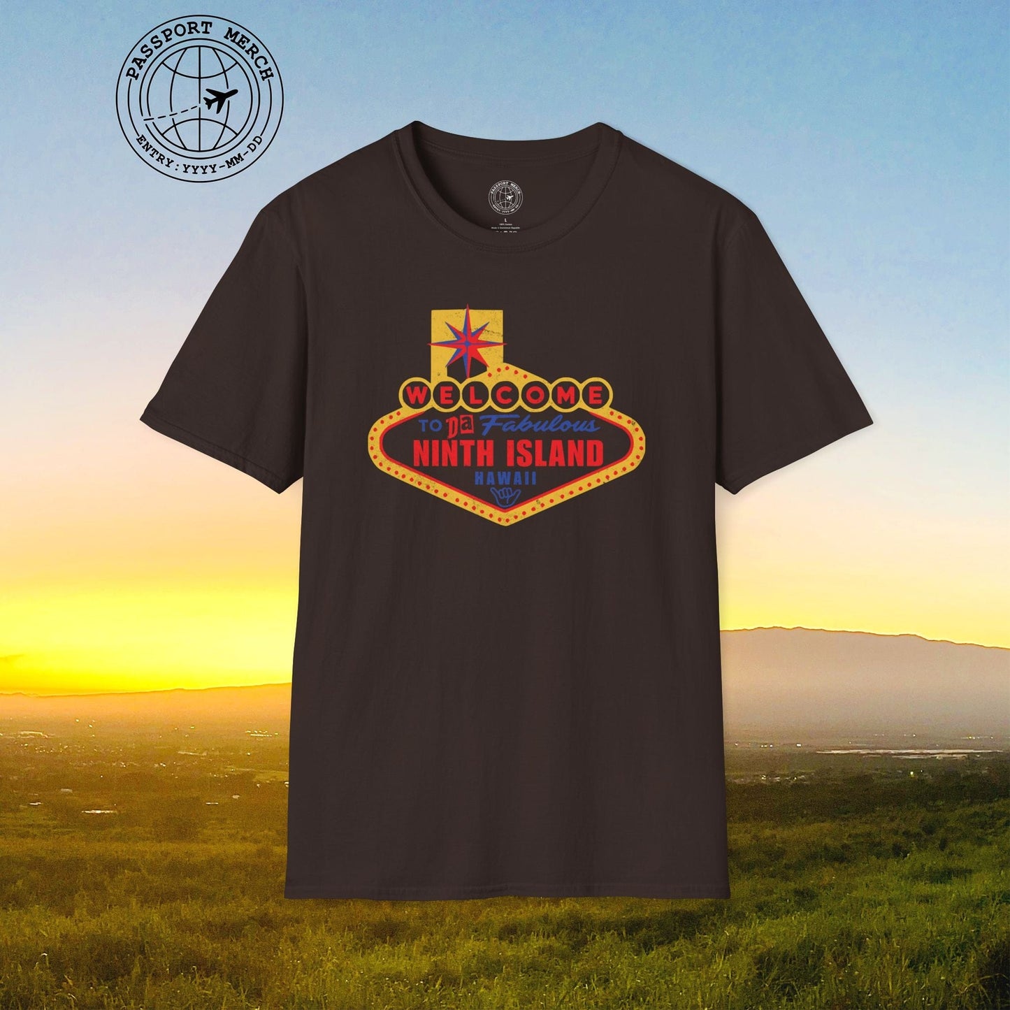 Da Fabulous Ninth Island, Hawaii (and Nevada) T-Shirt