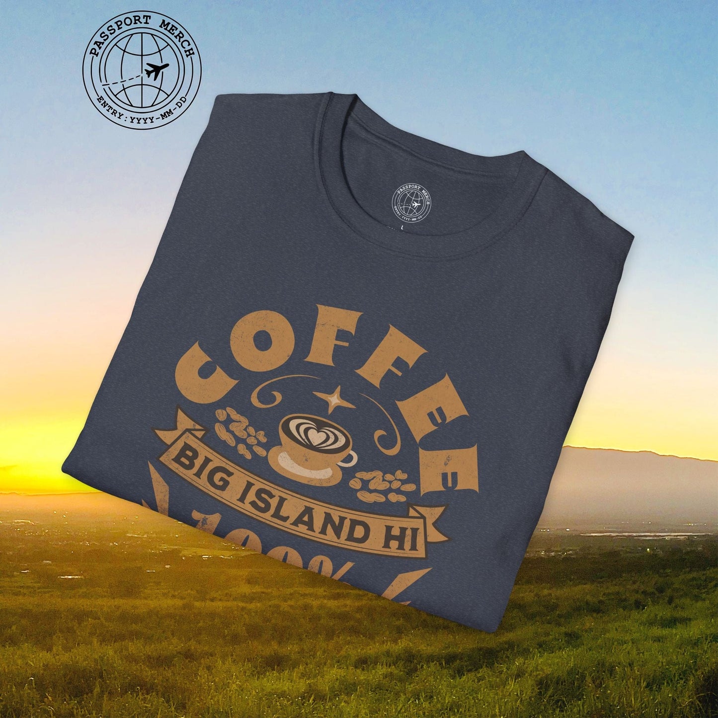 100 Percent Kona Coffee Hawaii T-Shirt