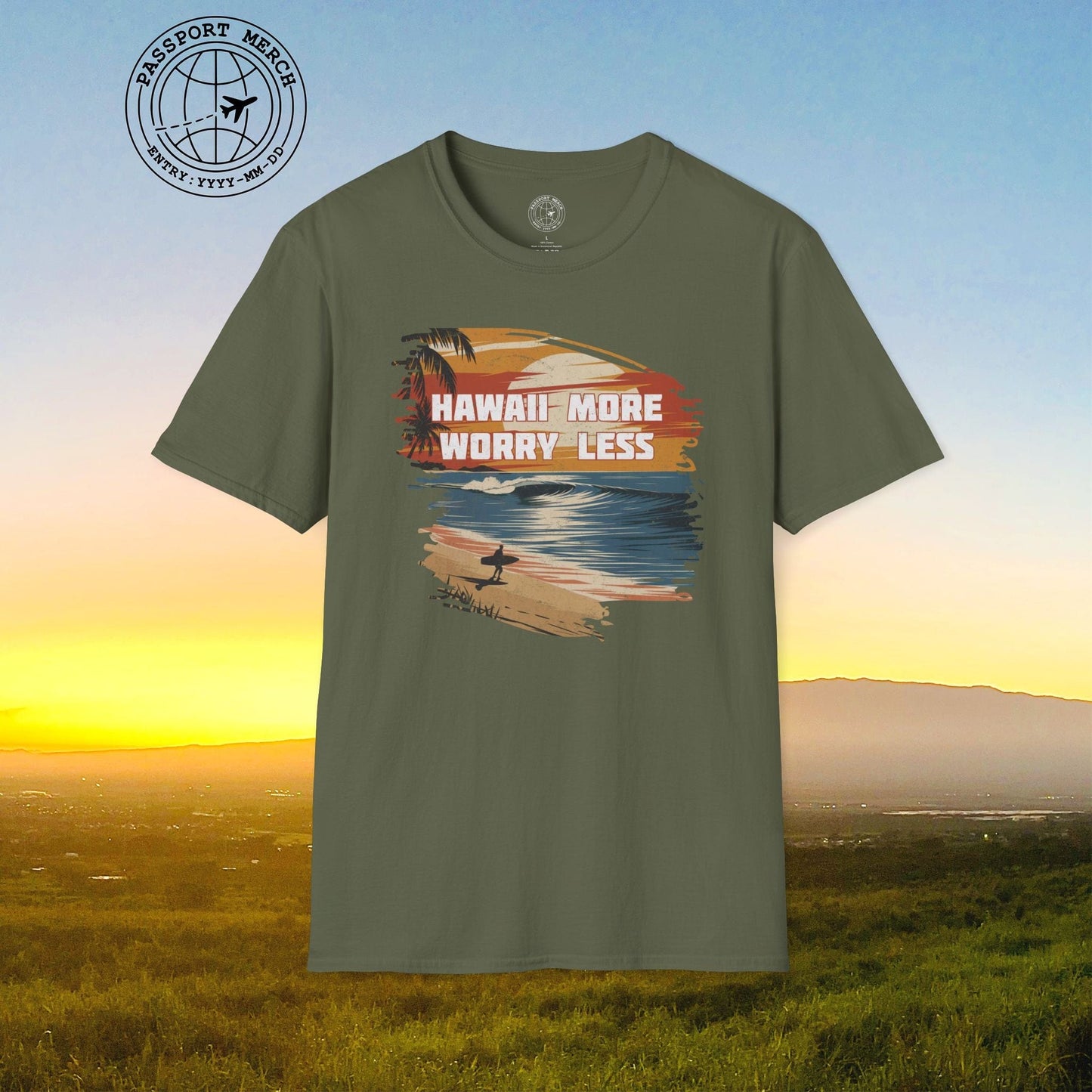 Hawaii More Worry Less T-Shirt