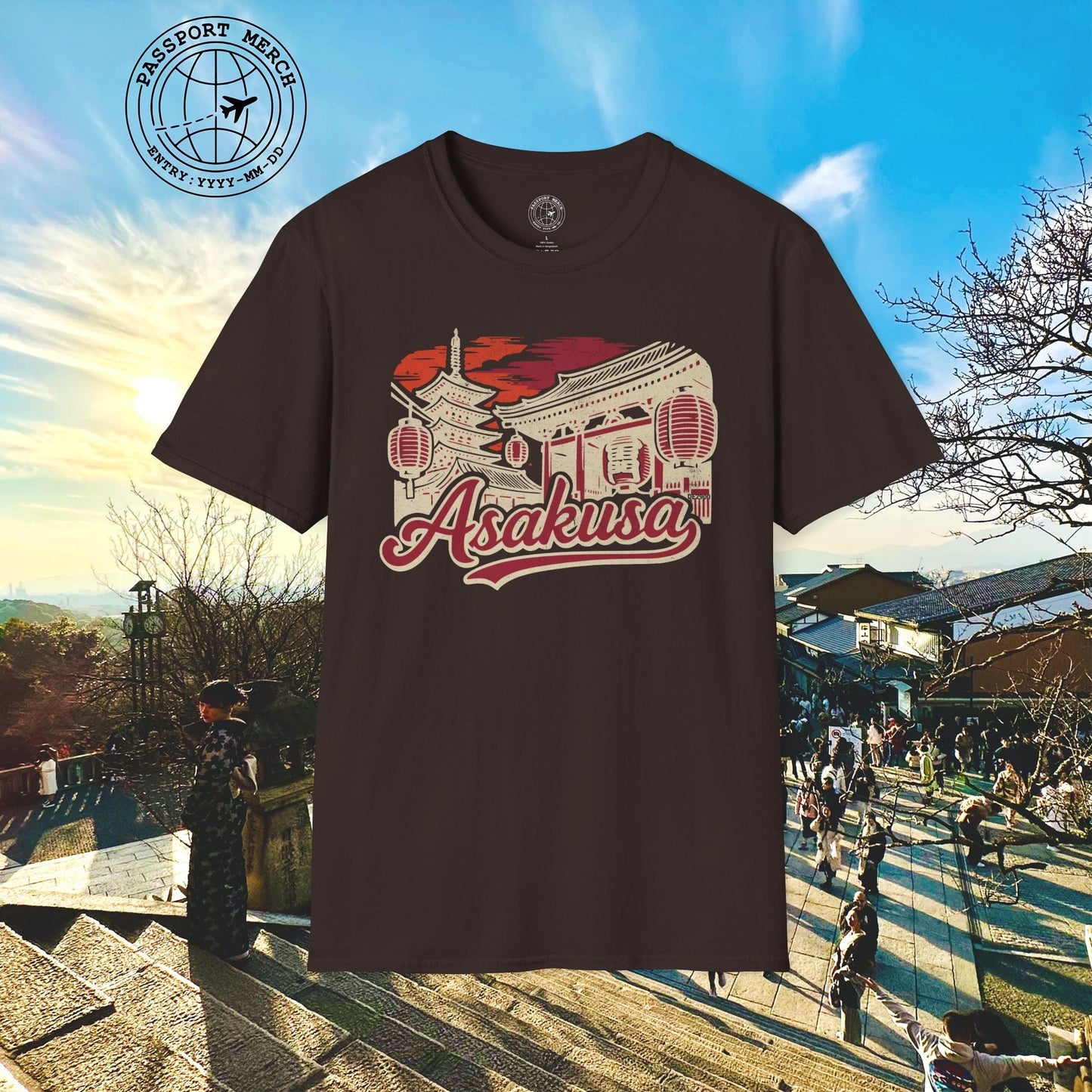 Asakusa, Japan - 80's Vintage T-Shirt
