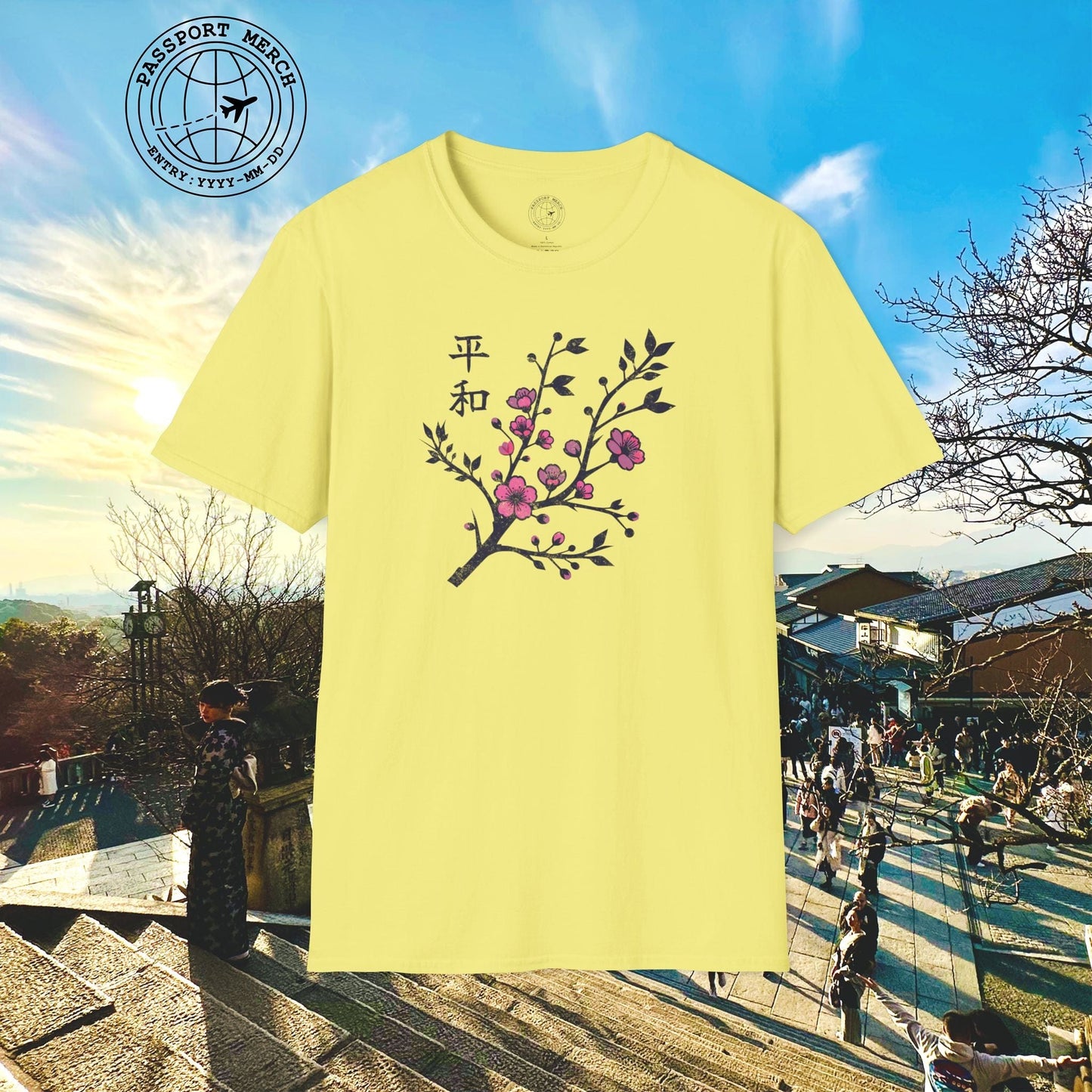 Sakura Serenity, Japan T-Shirt