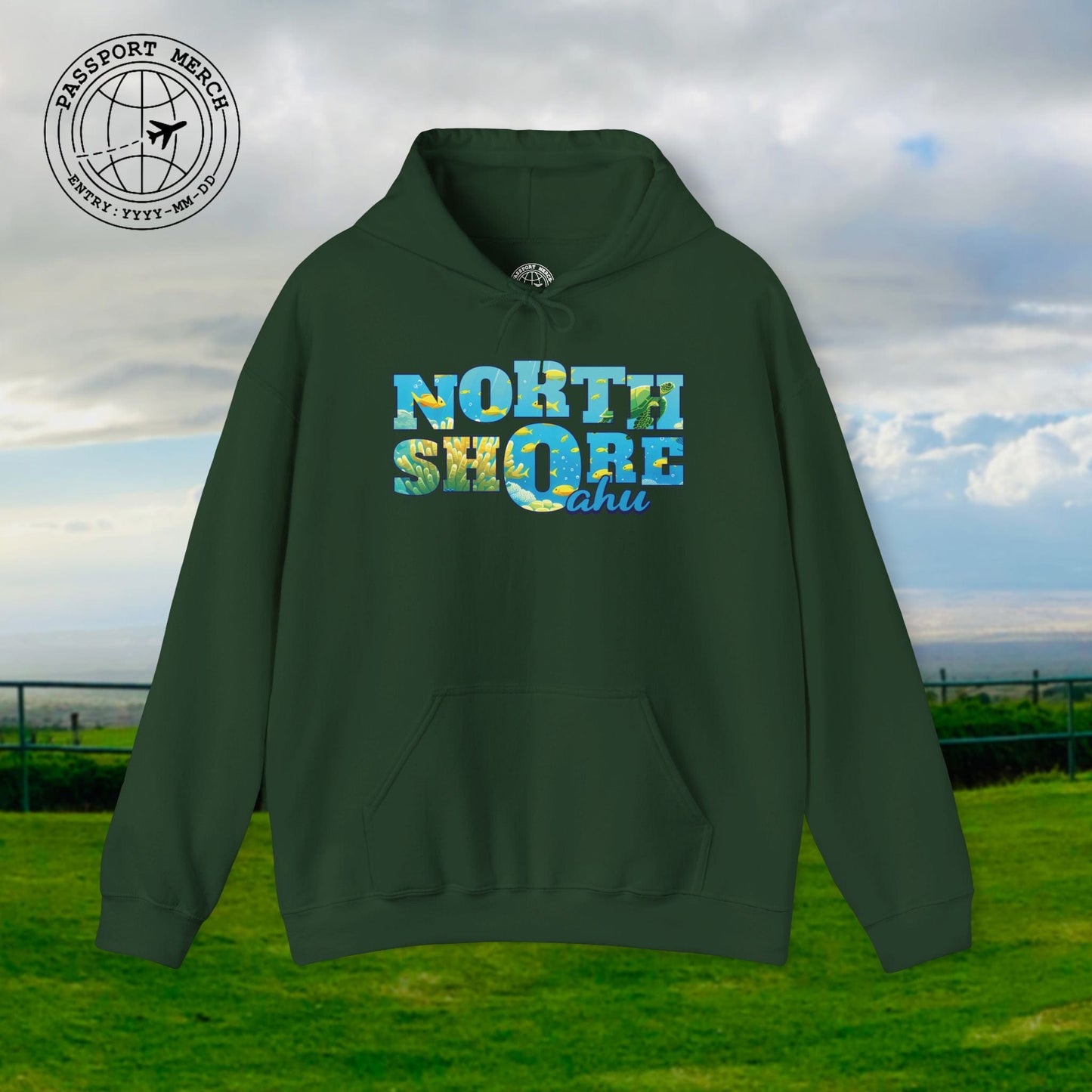 Underwater Dreams, North Shore Oahu, Hawaii Hoodie