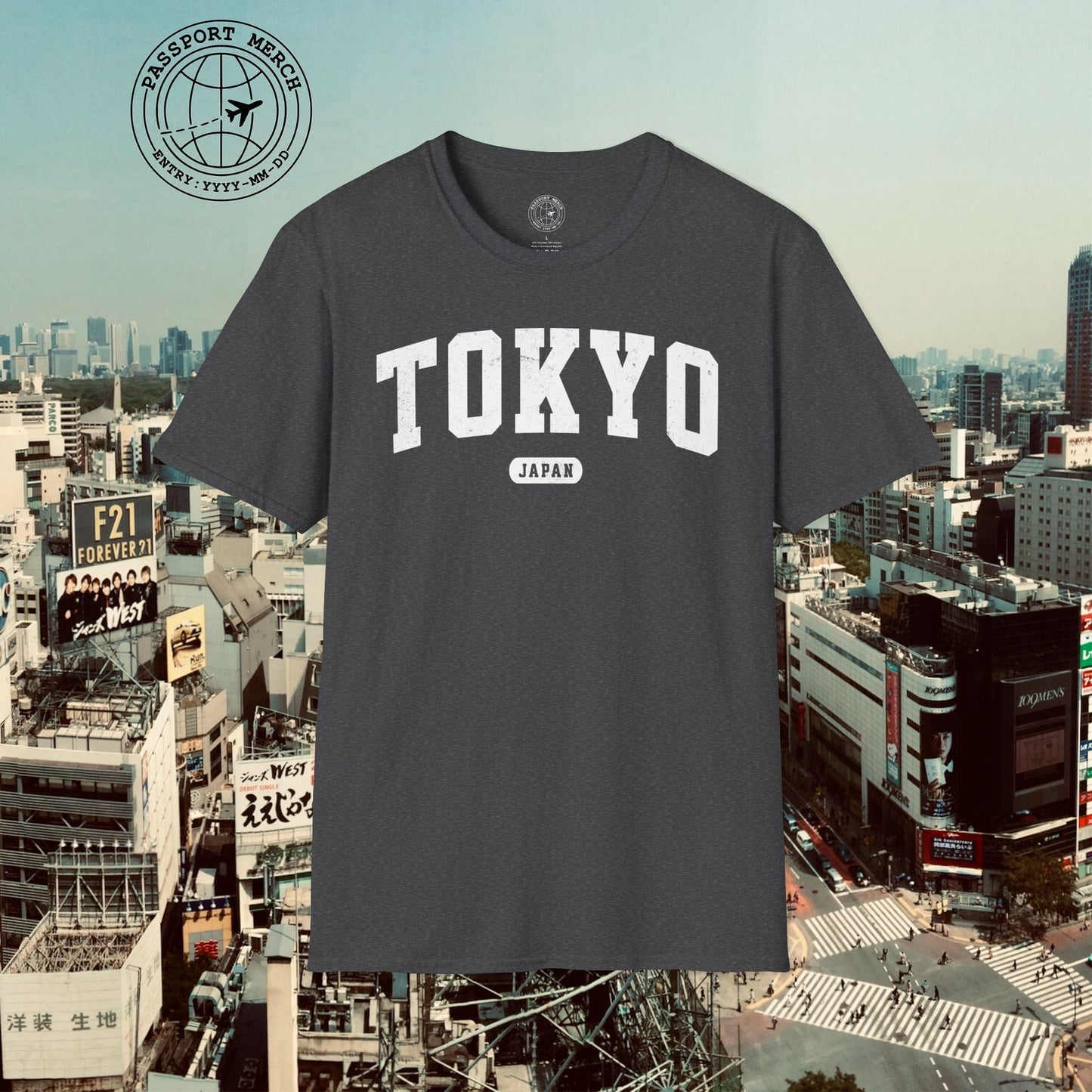 Classic Athletic (Bucket List Edition), Tokyo, Japan T-Shirt