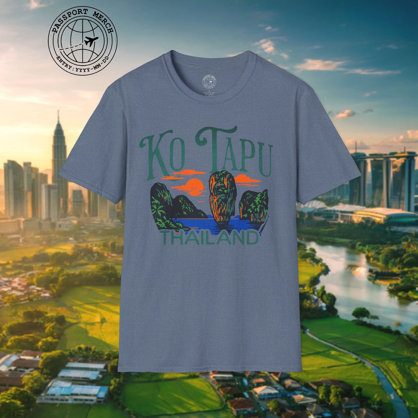 Ko Tapu, Thailand - 80's Vintage T-Shirt