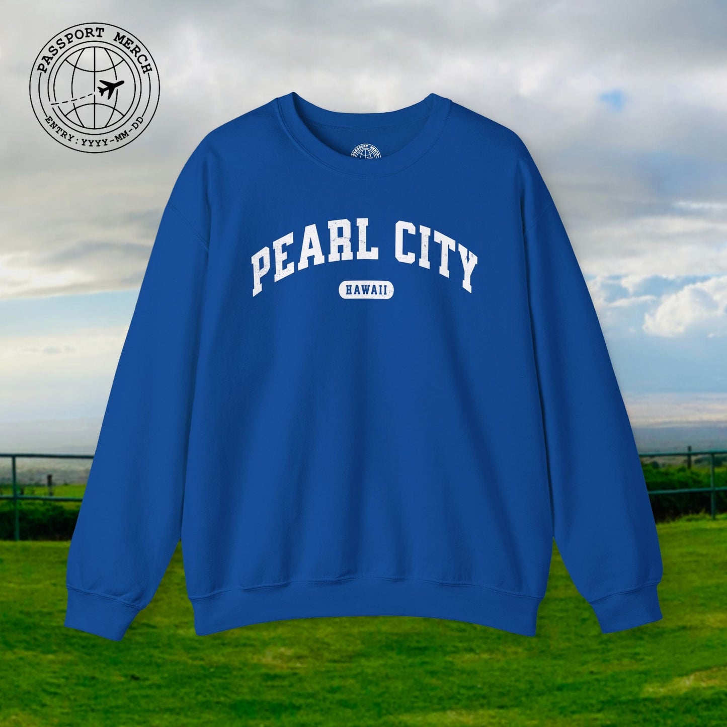 Classic Athletic, Pearl City, Hawaii (Fan Service) Crewneck