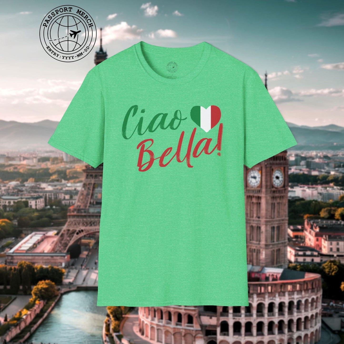 Ciao Bella Heart Italy T-Shirt