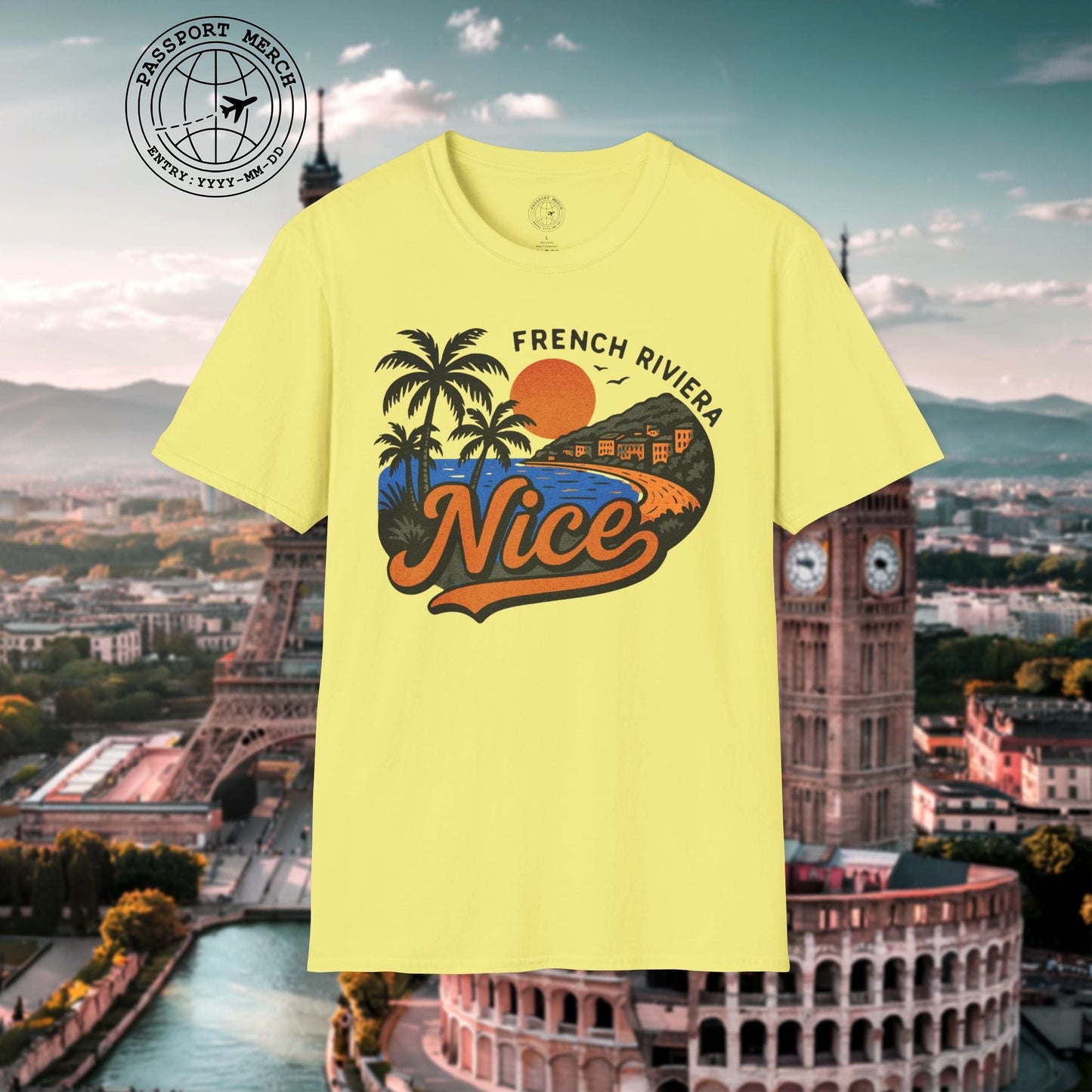 Nice, France - 80's Vintage T-Shirt