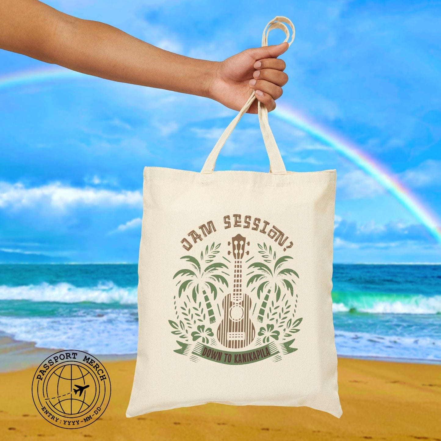 Down To Kanikapila, Hawaii Tote Bag