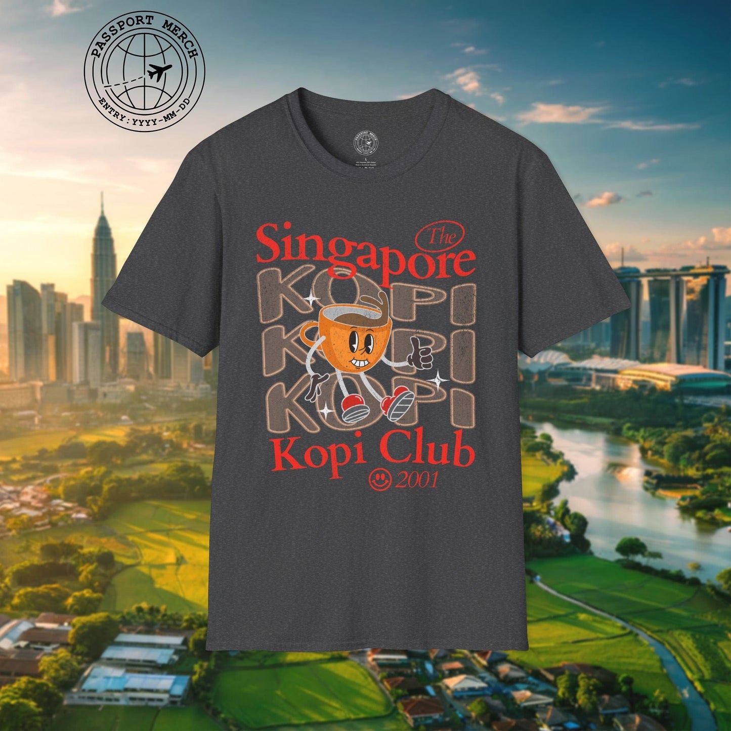 Singapore Kopi Club T-Shirt